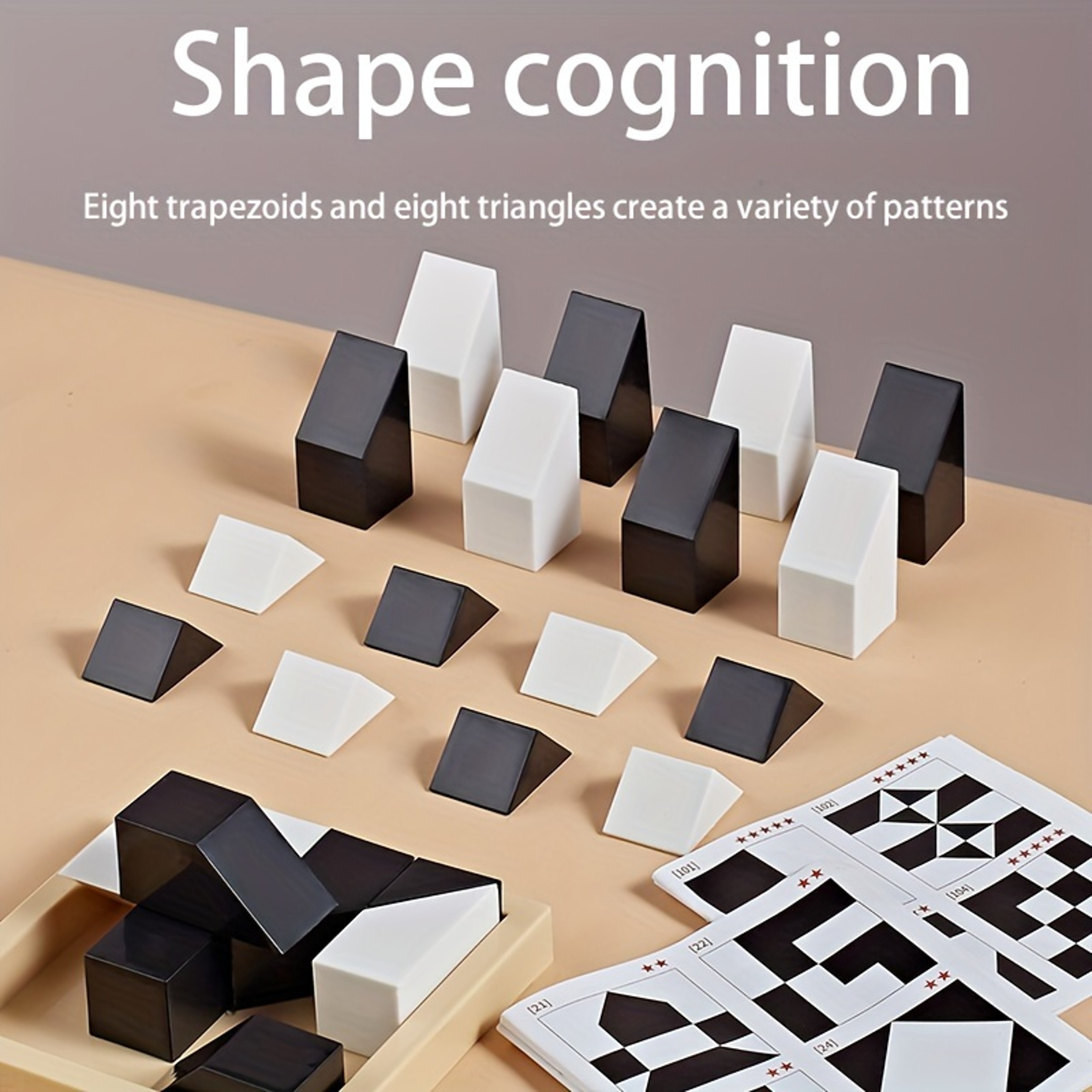 Hidden Block Puzzle Brain Teaser Logic Puzzle Game for Kids and Adults Spatial Reasoning Educational Toy – view 6