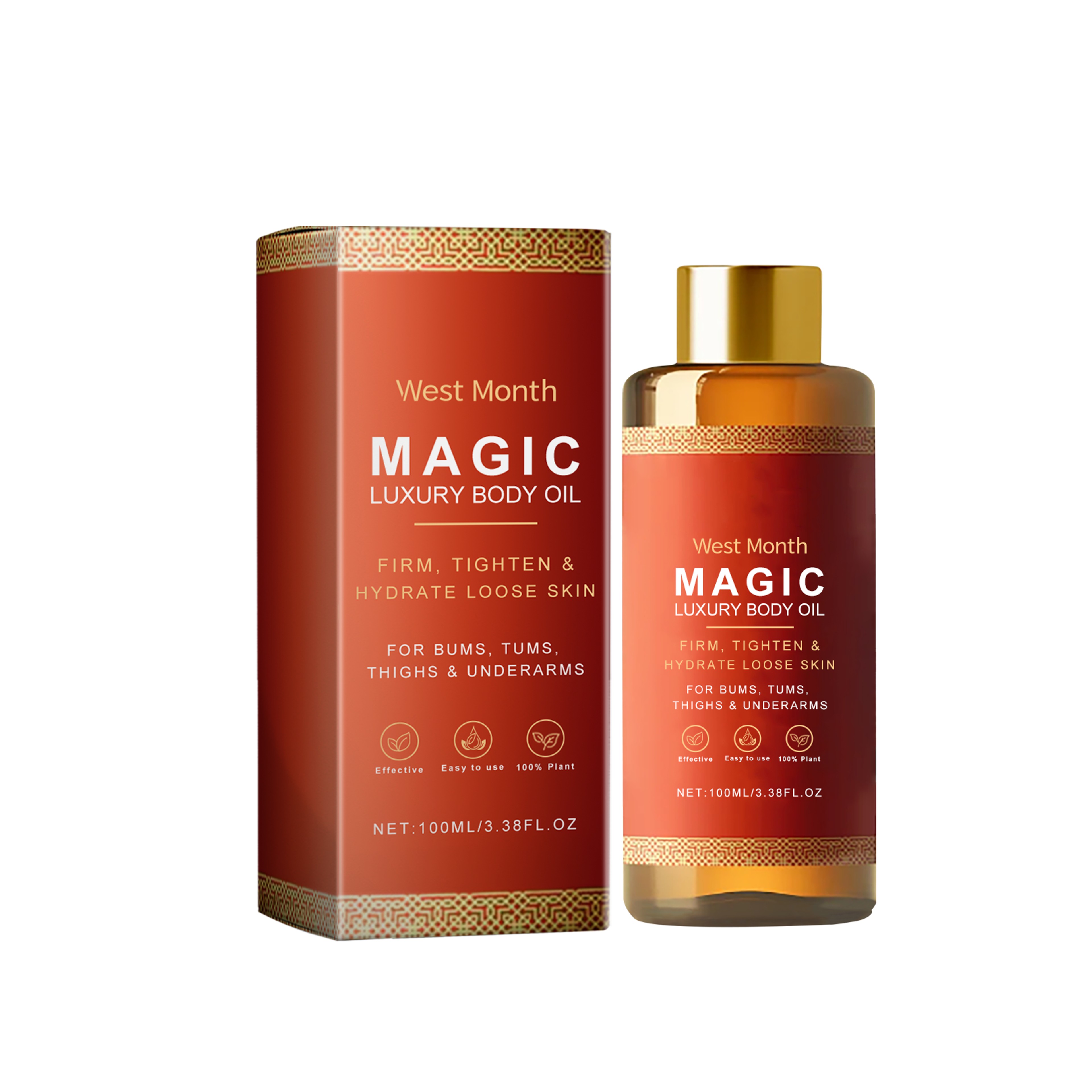 Skin Tightening Body Oil  Firming  Lifting Moisturizing Oil For Sagging Skin 0