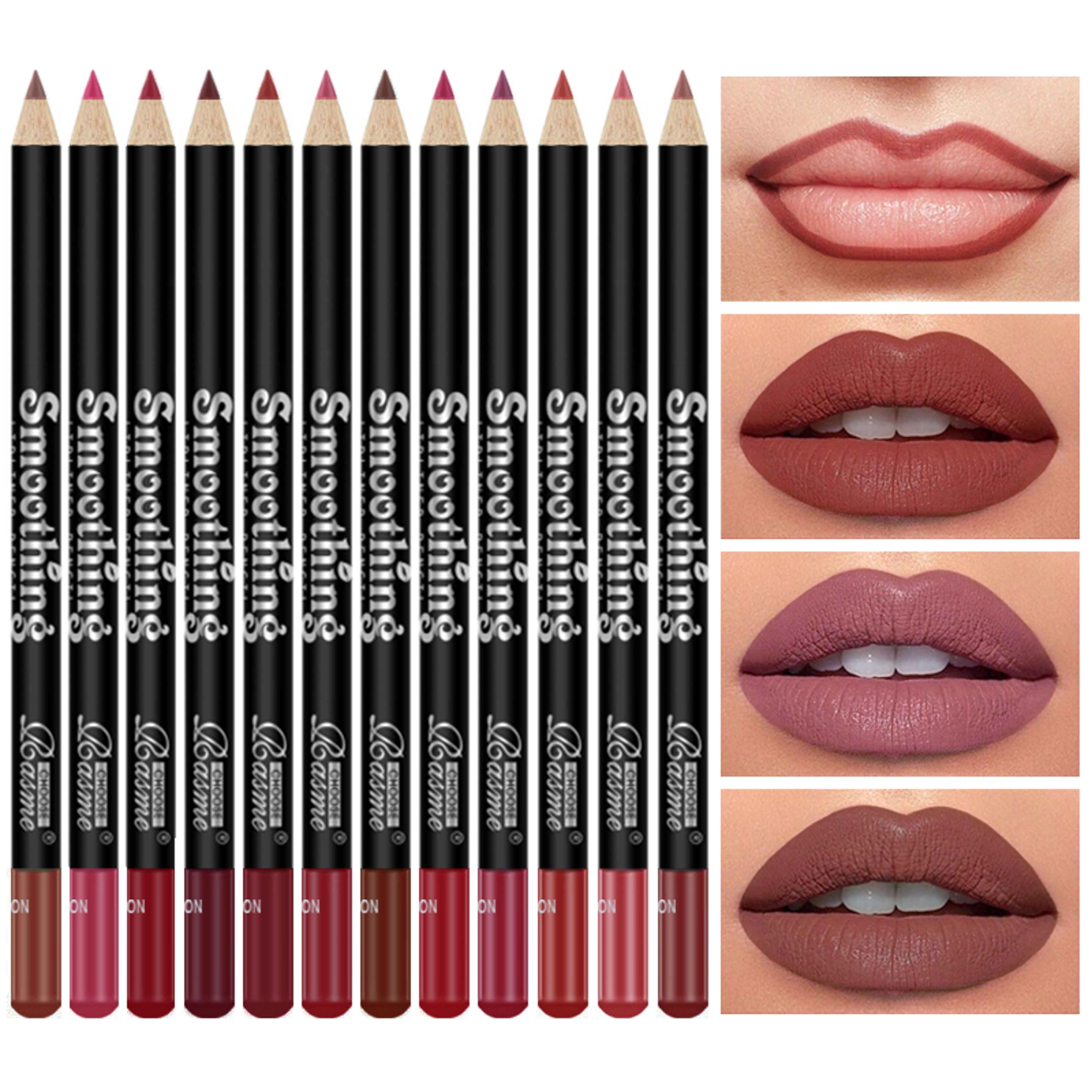 Long-Lasting Matte Lipstick Set with Lip Liner & Gloss for Women – view 2