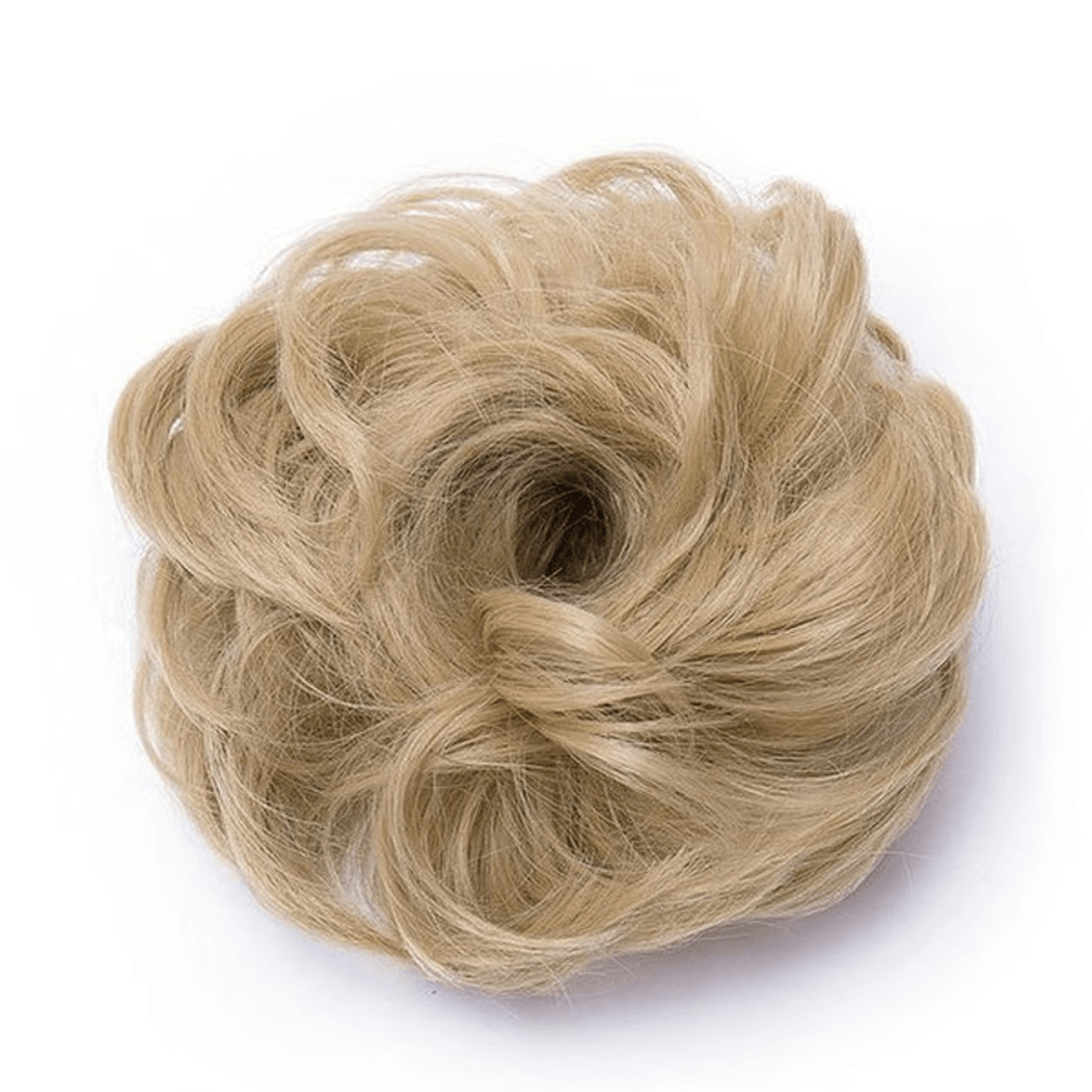 Rose Flower Bun Hair Scrunchie  Soft Elastic Hair Tie For Women  Girls 5