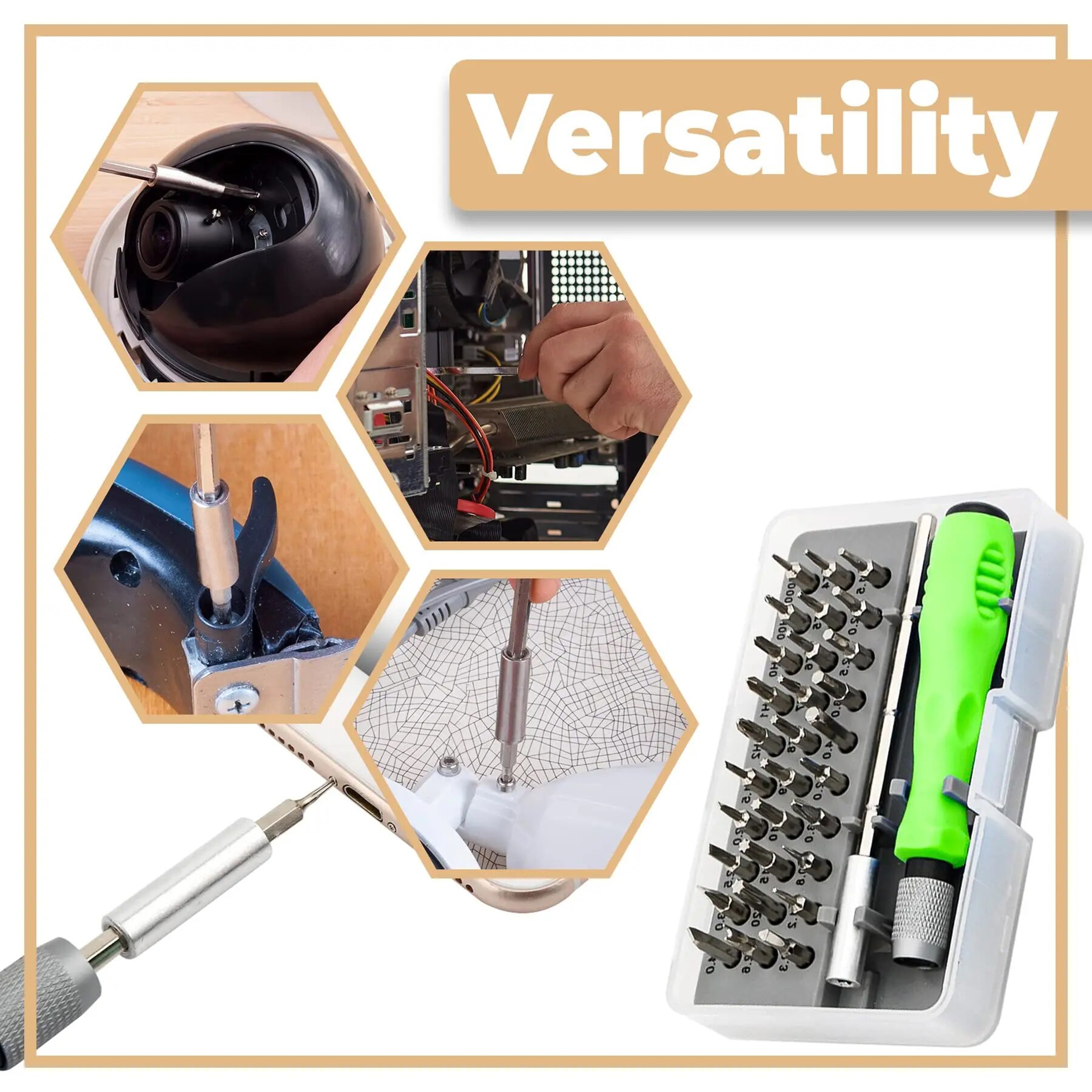 Magnetic Precision Screwdriver Set For Phone Watch And PC Repair 1