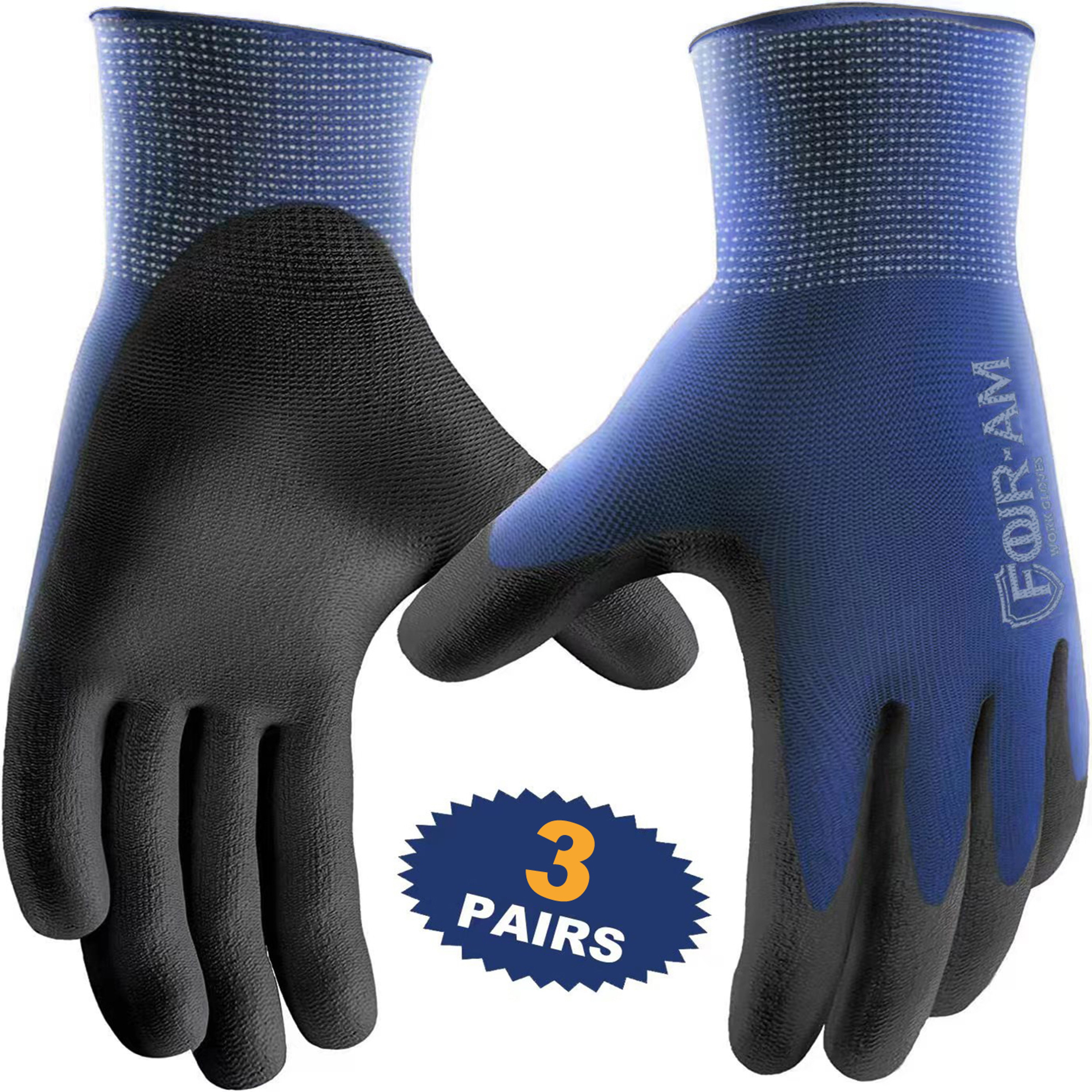 Thin PU Coated Work Gloves Excellent Grip & Safety for Tough Tasks – view 1