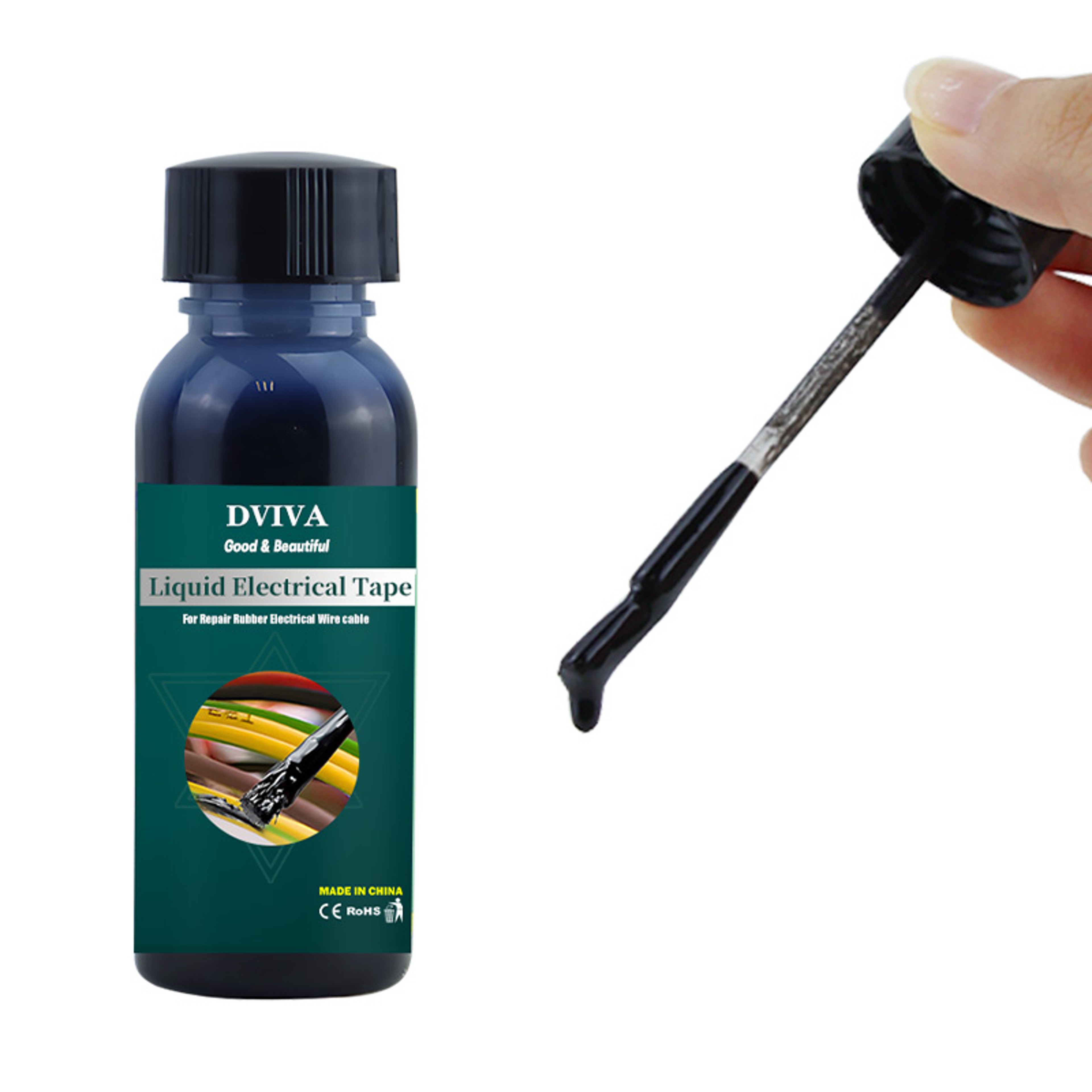 Liquid Electrical Tape Insulation Sealant For Cables  Wires  Waterproof Flexible Adhesive For Home