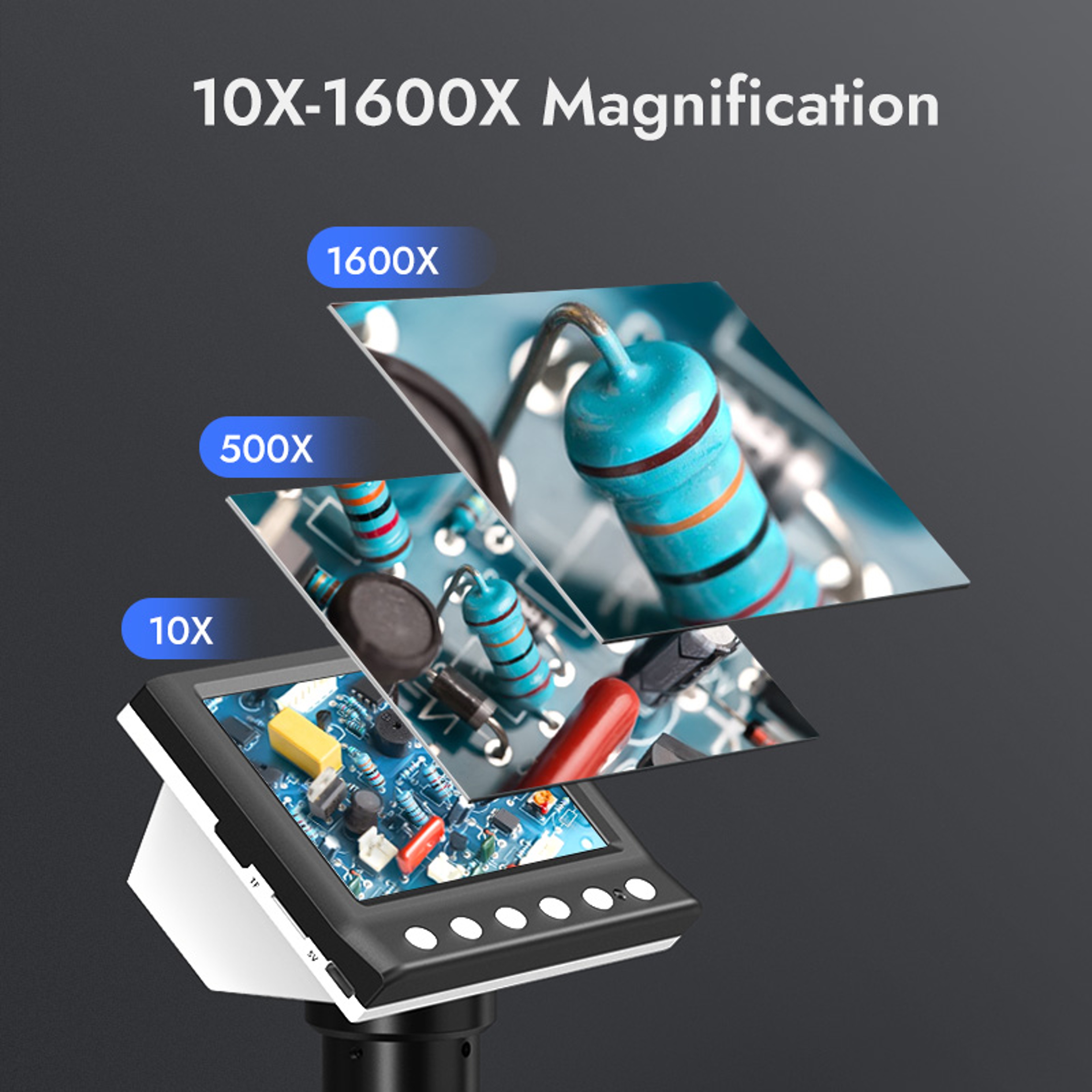 Coin Microscope Video Microscope For Adult Soldering Compact HighResolution And UserFriendly 2