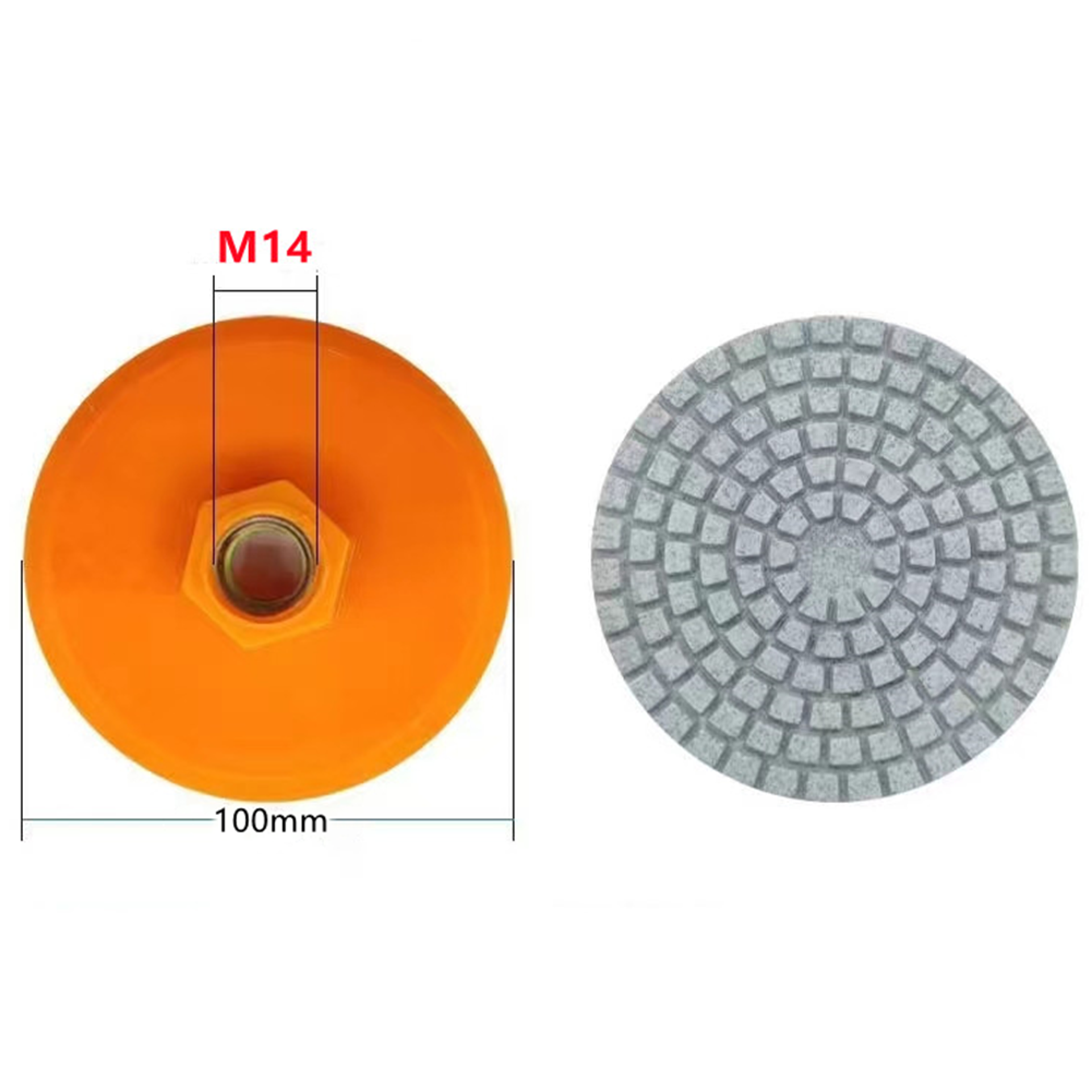 Ceramic Tile Edge Grinding Disc For Angle Grinders  Dry Polishing For Marble Porcelain Granite And  1