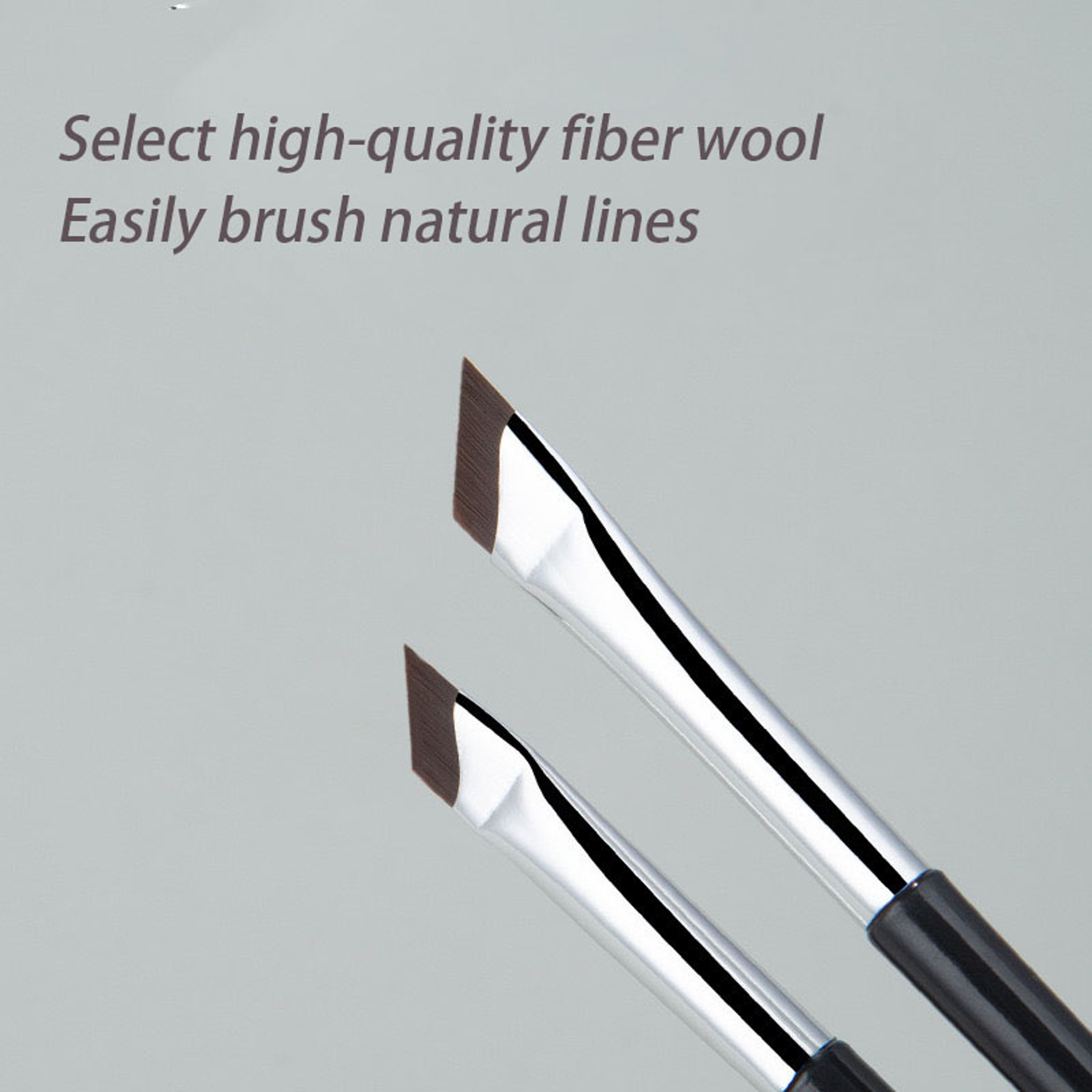 Ultra Thin Precision Blade Eyeliner Brush for Precise Eyebrow & Under Eye Detail – view 3