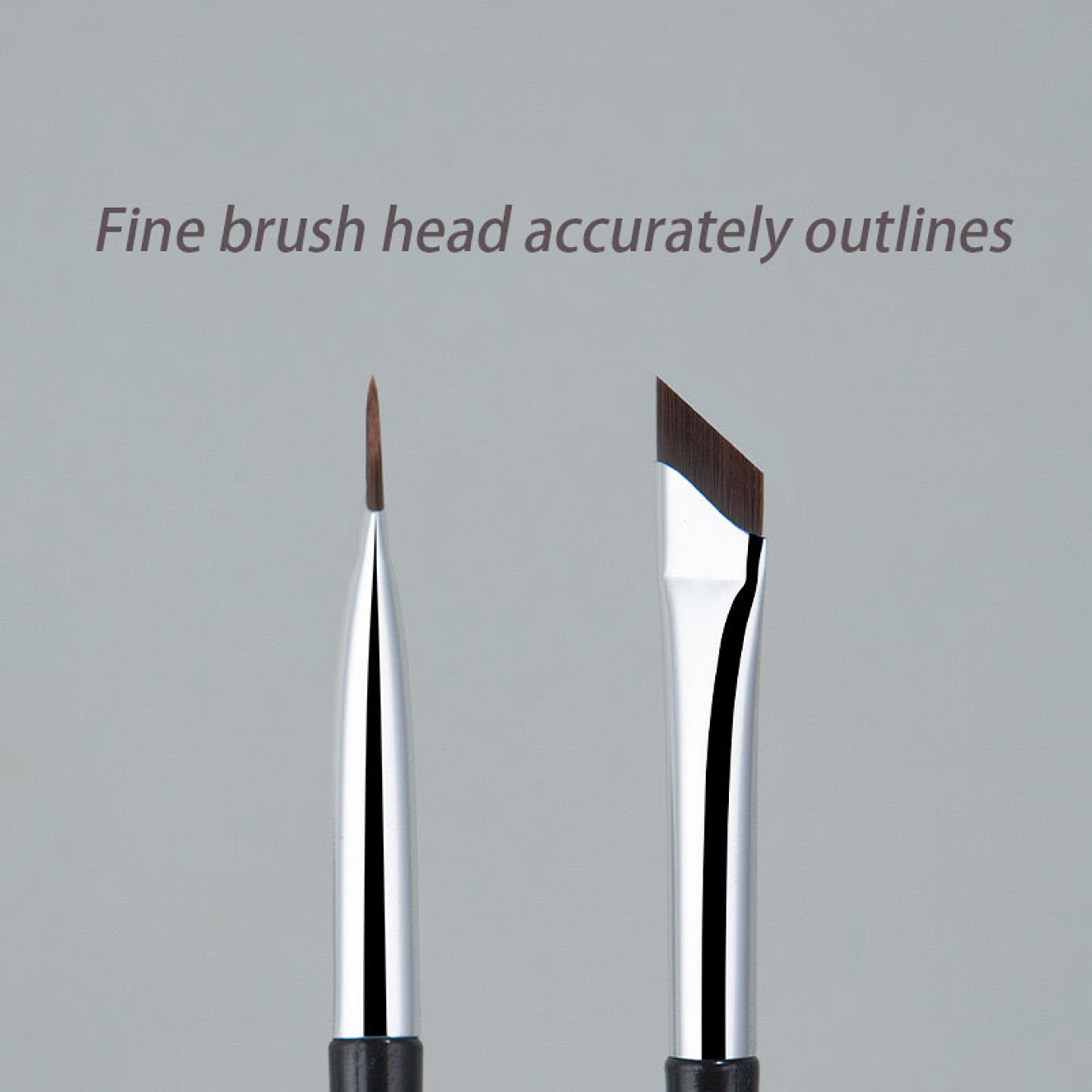 Ultra Thin Precision Blade Eyeliner Brush for Precise Eyebrow & Under Eye Detail – view 4
