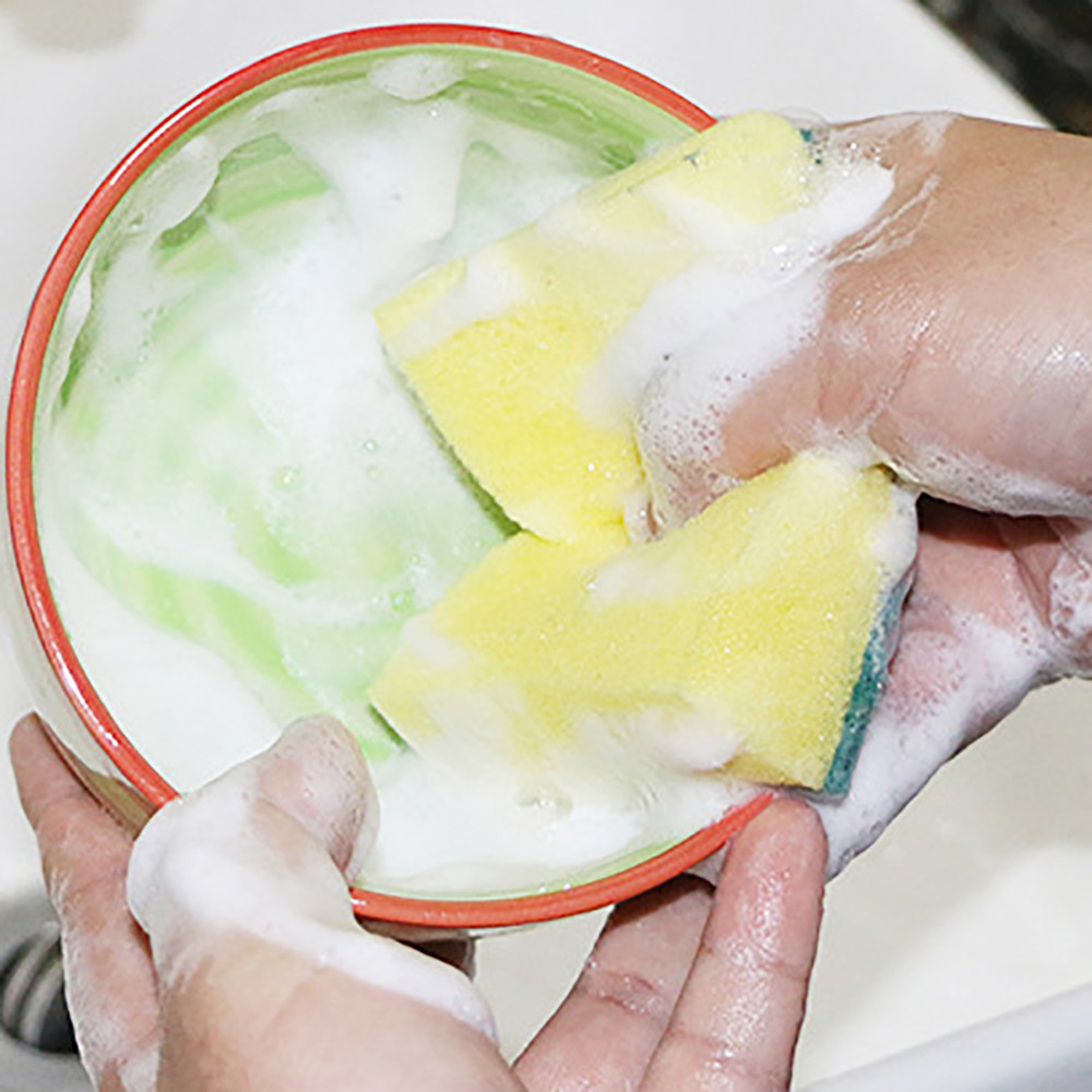 Nano Emery Dishwashing Sponge For Rust  Stains Removal  Magic Clean Kitchen Brush 3