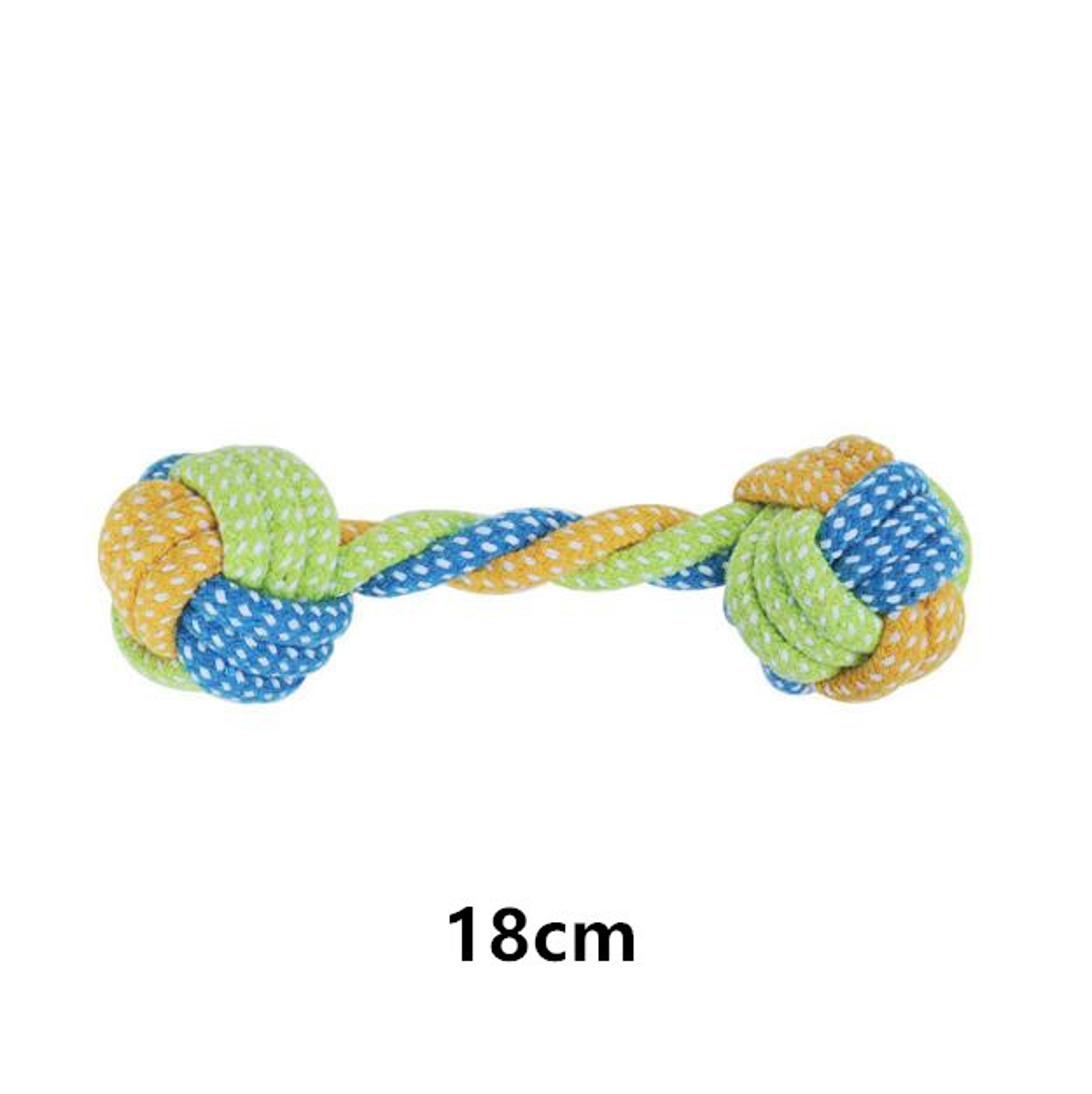 Interactive Cotton Rope Dog Toy  Ball And Toothbrush Chew For Small And Large Dogs 8