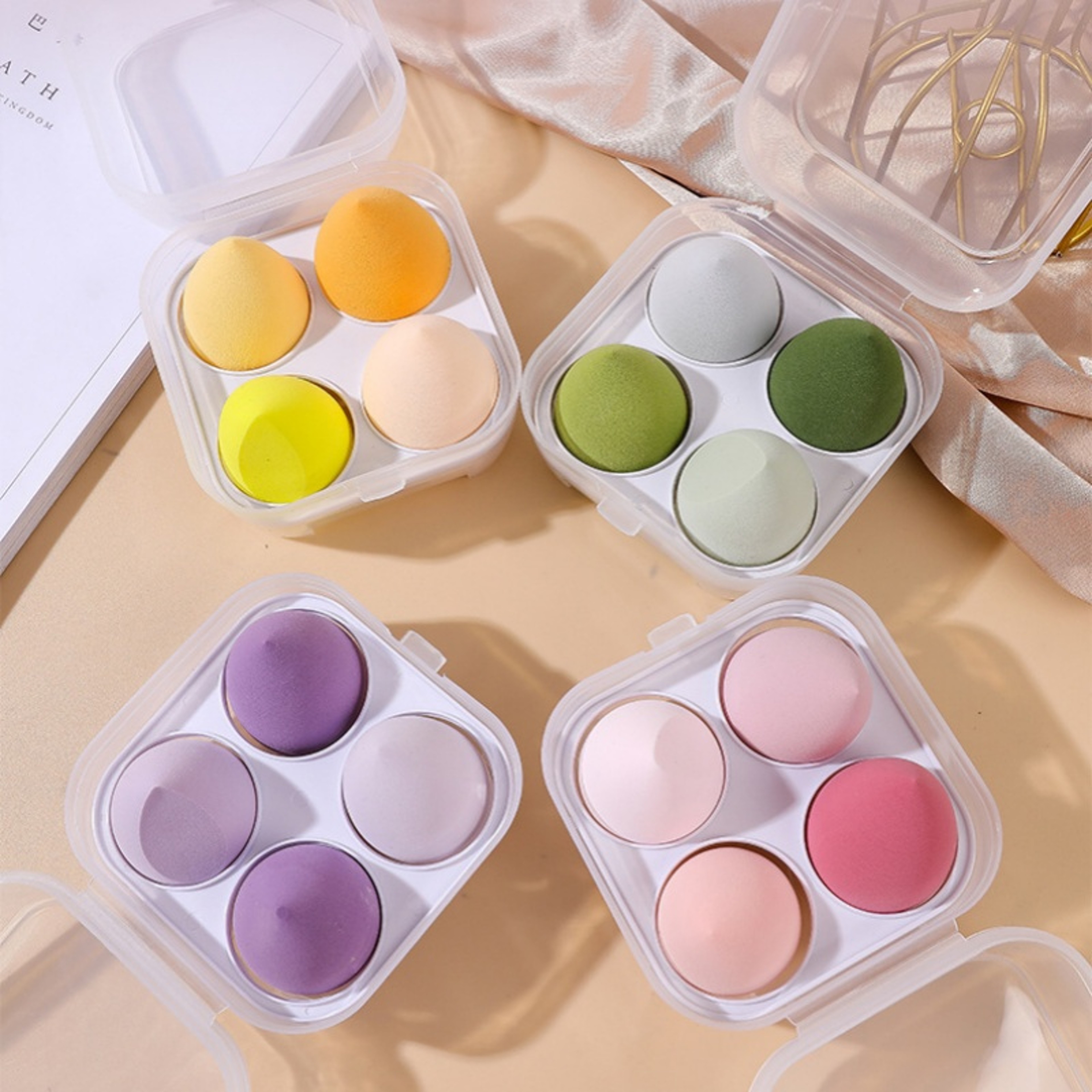 Makeup Sponge For Foundation And Concealer  Dual Use Wet  Dry Cosmetic Puff Blender For Flawless Ap 1