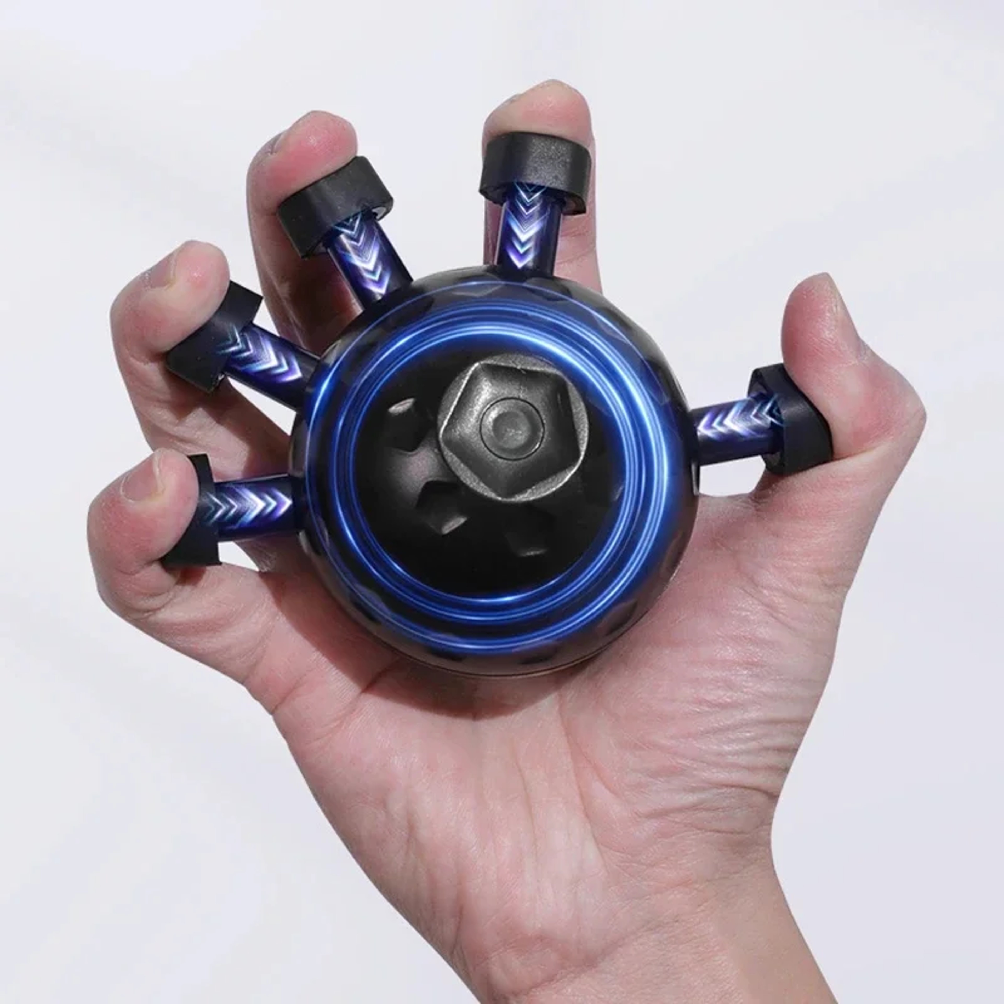 Adjustable Hand Grip Finger Trainer  Strengthen Grip  Improve Power For Fitness Rock Climbing  Home 0