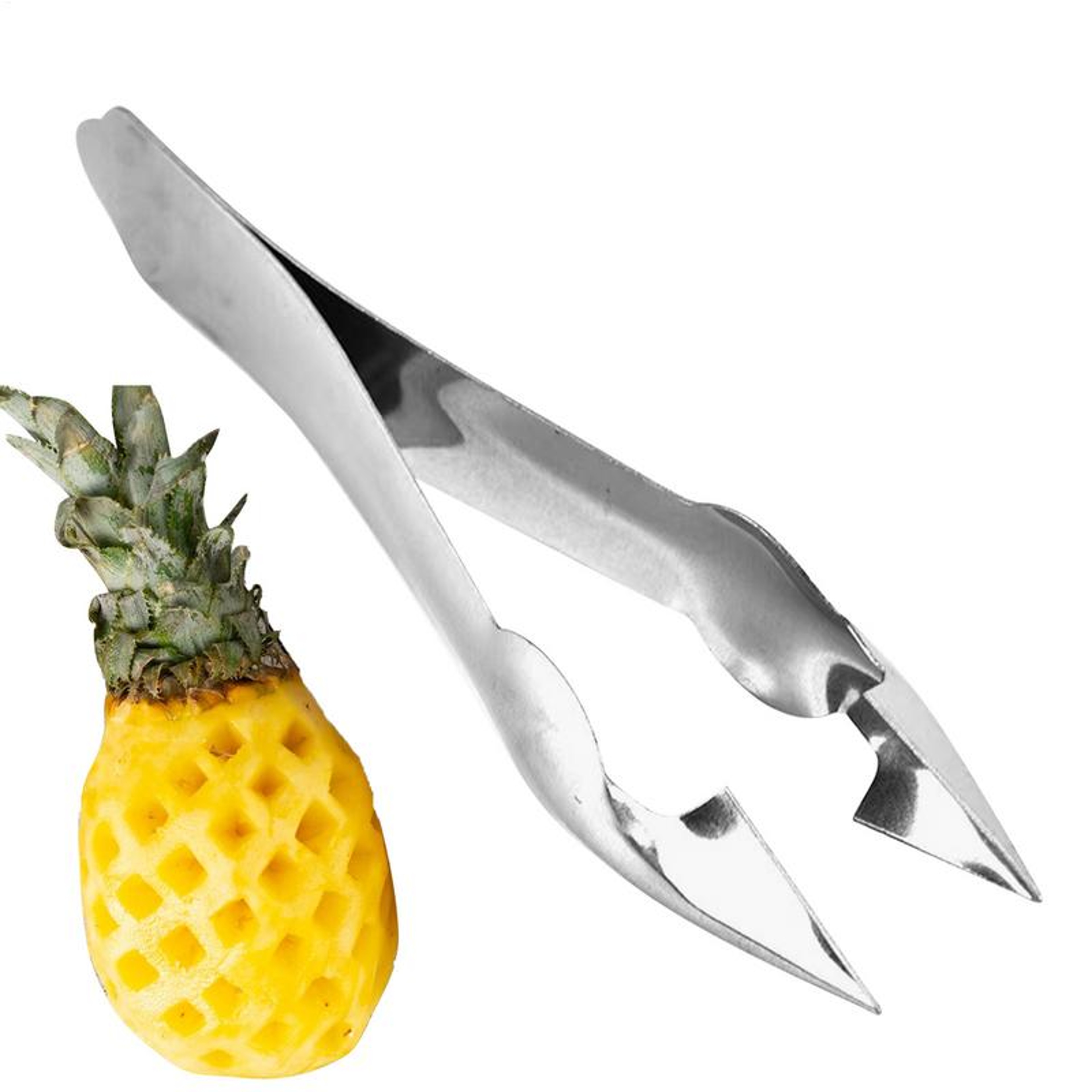 Stainless Steel Strawberry  Pineapple Huller  Efficient Stem  Eye Removal Tool For Fruits  Vegetabl 4