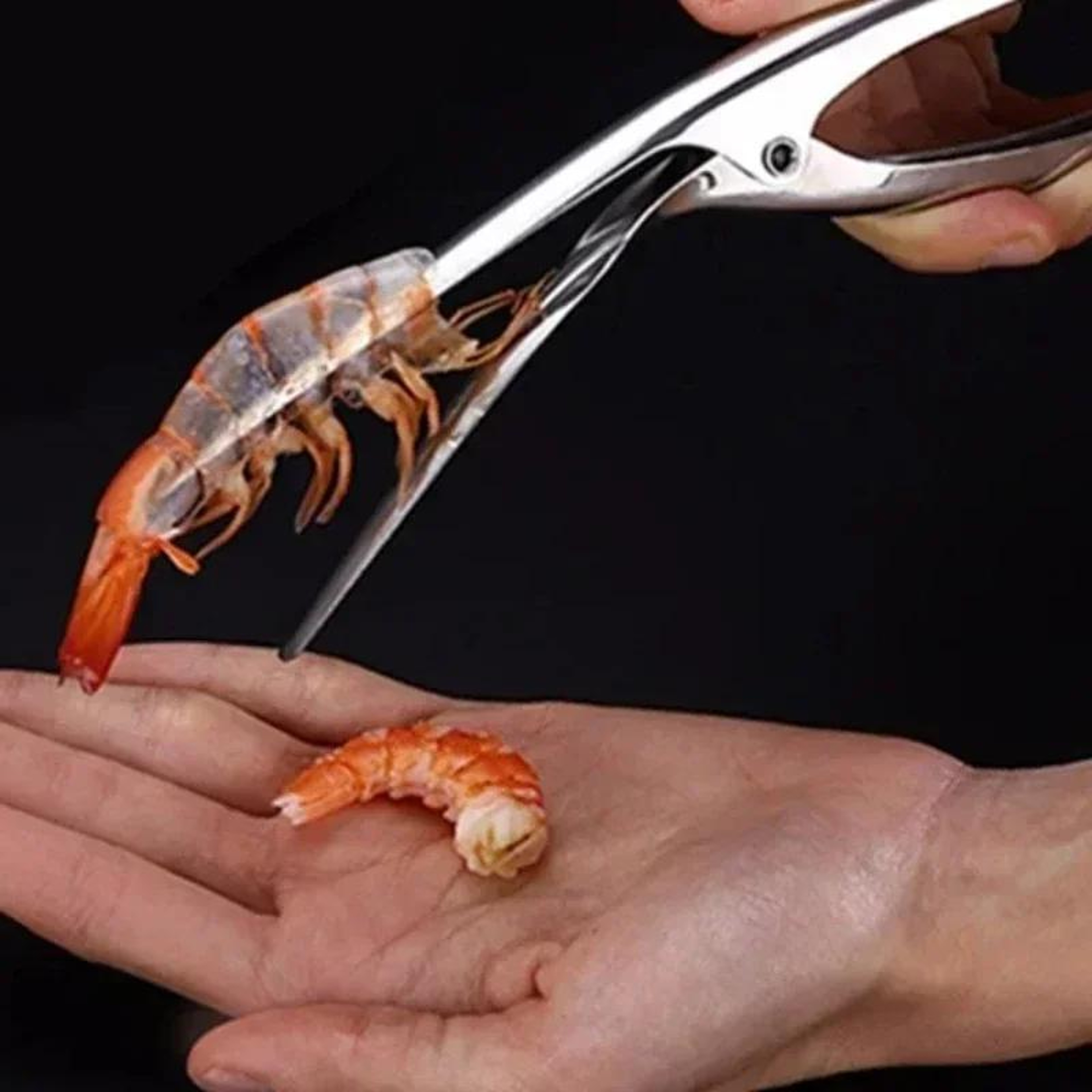 Stainless Steel Shrimp Peeler  Efficient Sheller & Lobster Removal Tool for Home Kitchen – view 2
