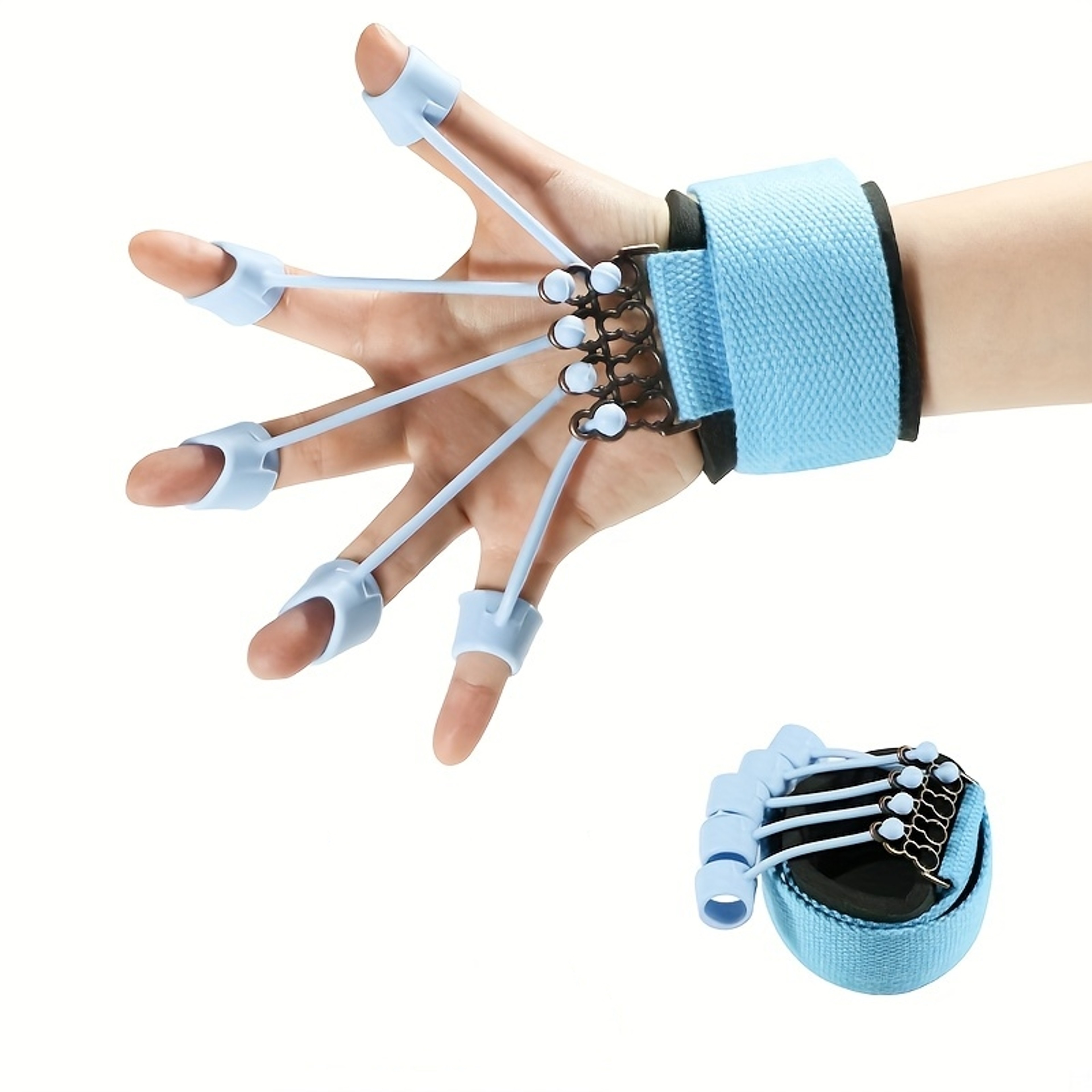 Finger Extensor Exerciser  Adjustable Resistance Hand Grip Strengthener, Silicone Hand Expander for Enhanced Strength – view 8