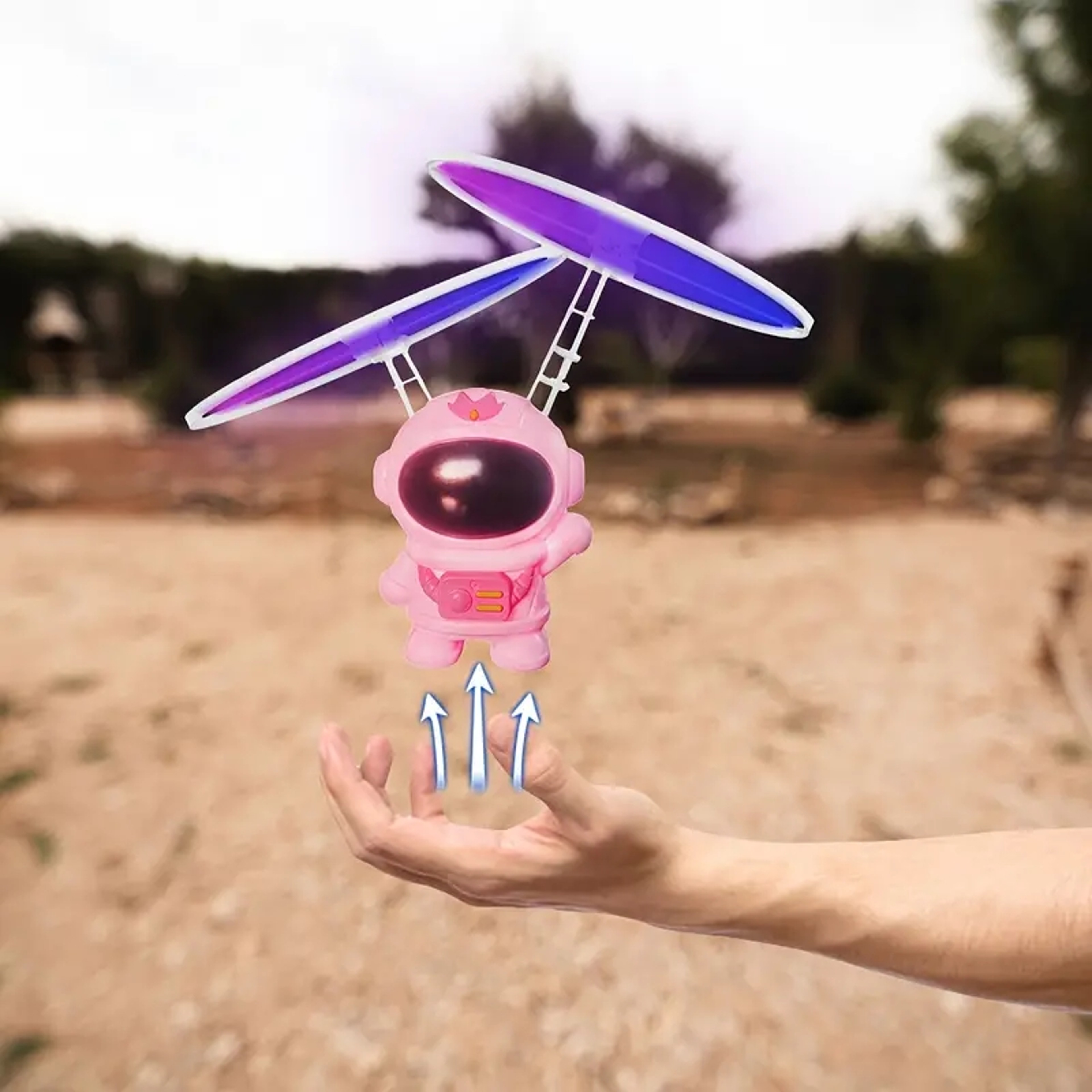 Mini Astronaut Drone USB Charging Cartoon Spaceman Helicopter for Kids – view 4