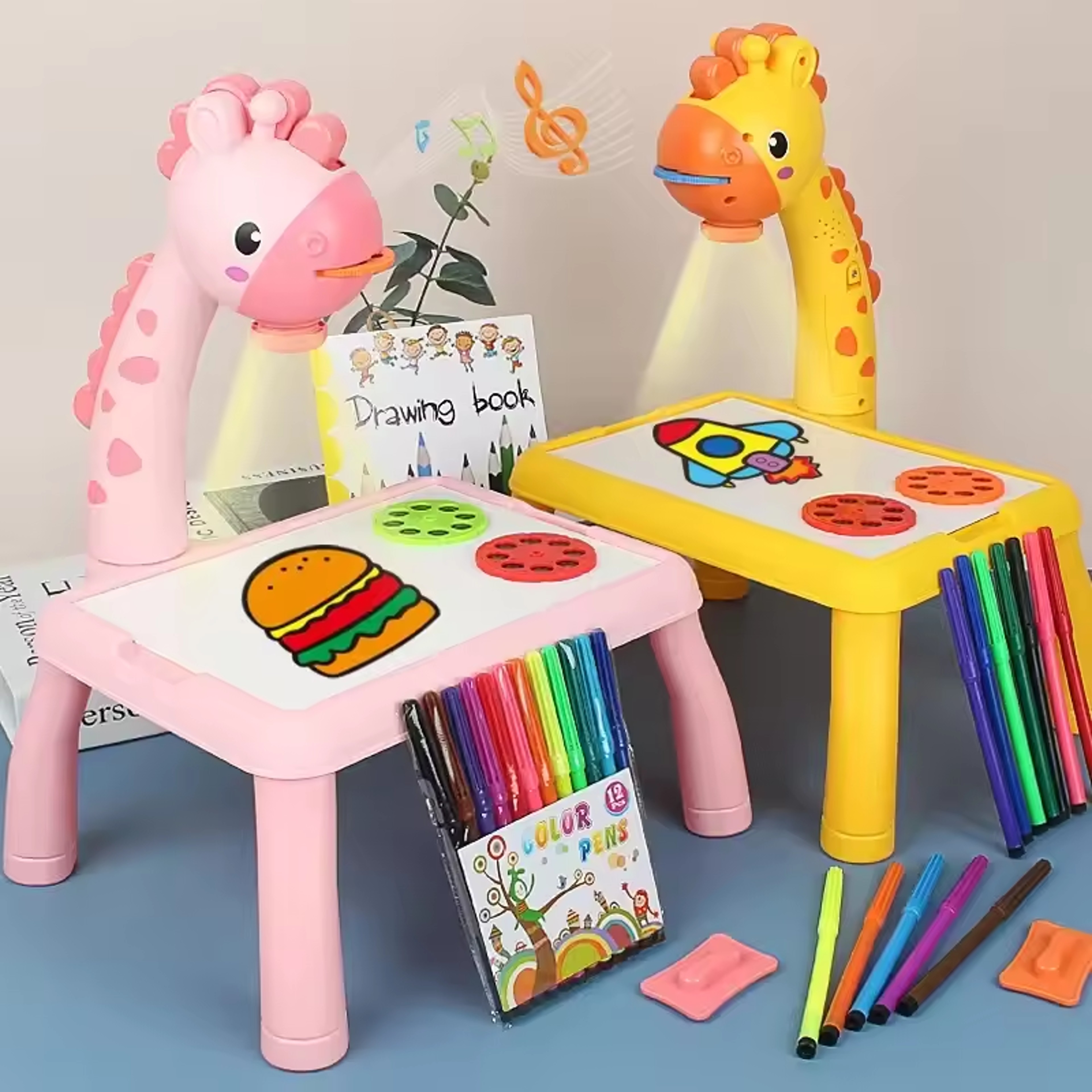 Mini Drawing Projector for Kids  Tracing & Drawing Projector Toy with Light & Music  Fun, Educational Gift for Kids – view 4
