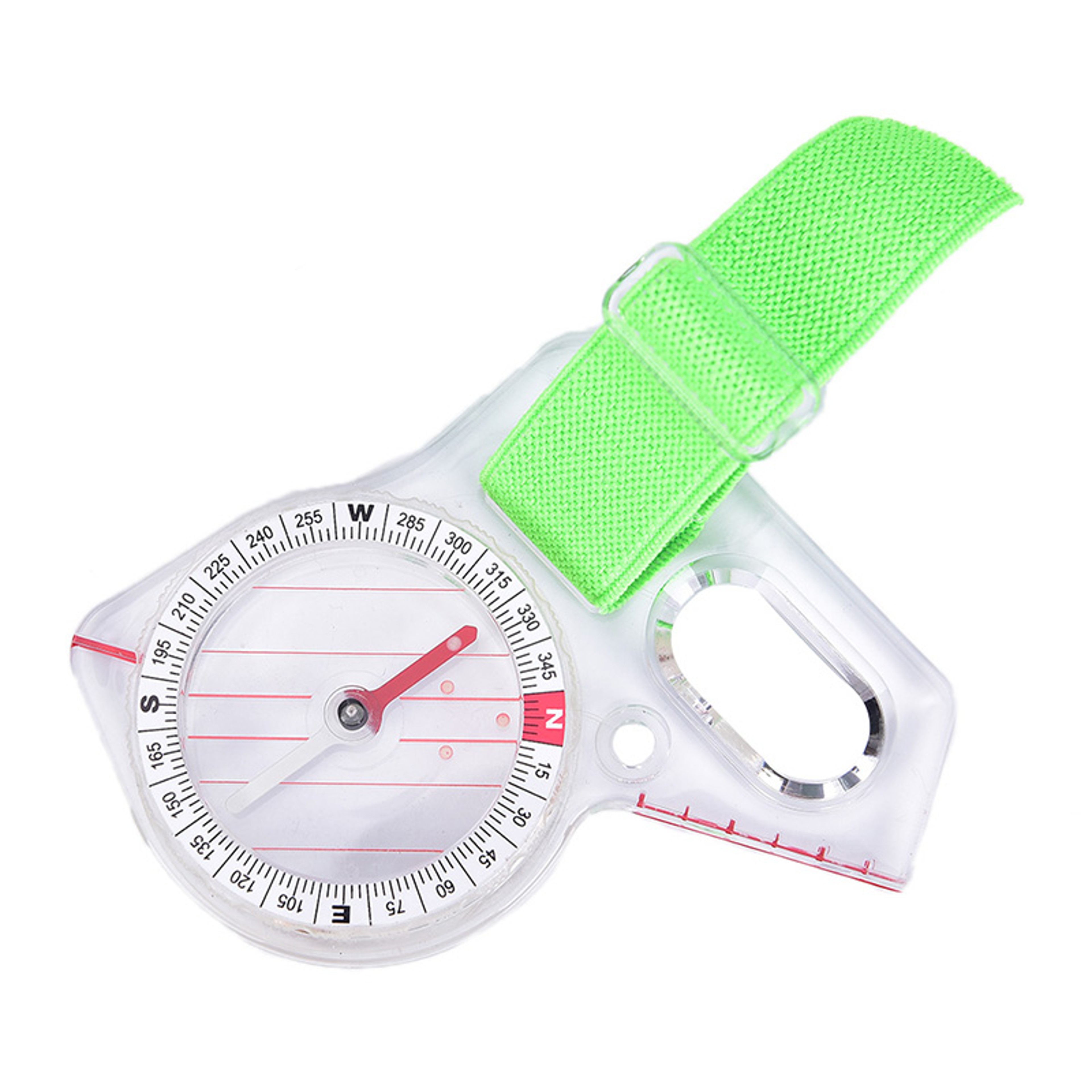 Thumb Compass for Orienteering, Portable Competition Compass with Map Scale – view 3