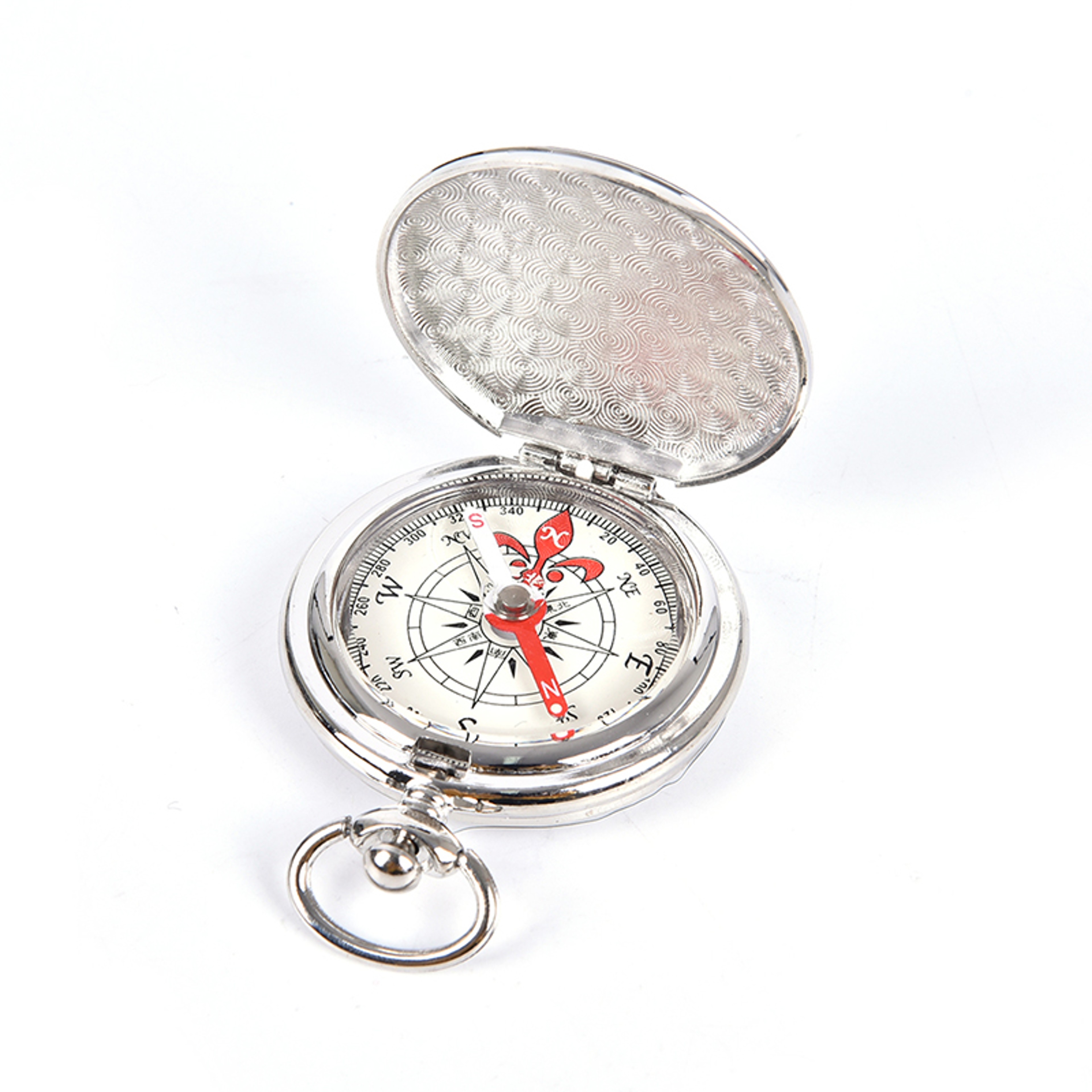Portable Hiking Navigation Compass Keychain with Watch Flip Feature Compact & Reliable for Outdoor Adventures – view 3