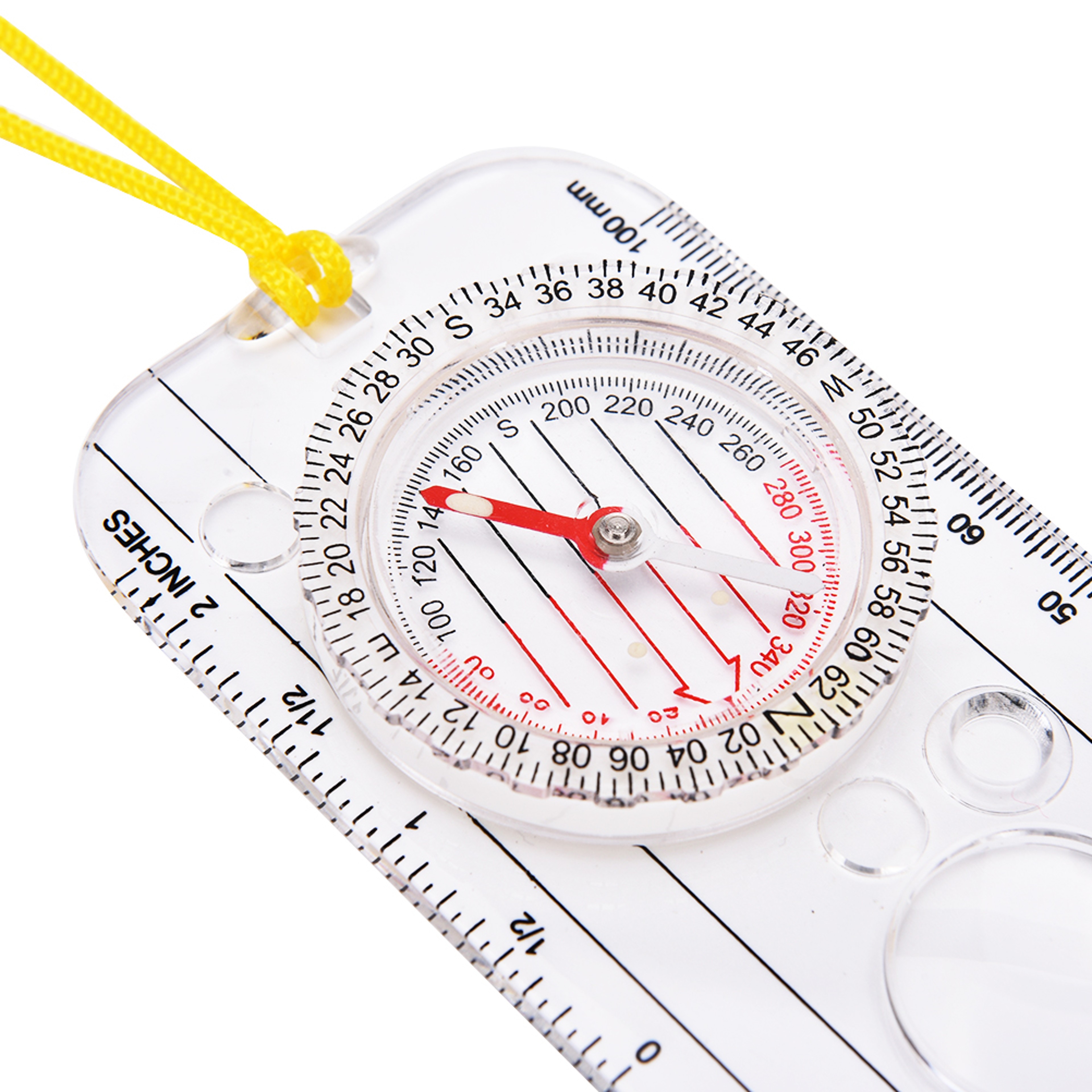 Magnifying Compass for Hiking, Camping, and Orienteering Precision Map Reading Tool – view 4