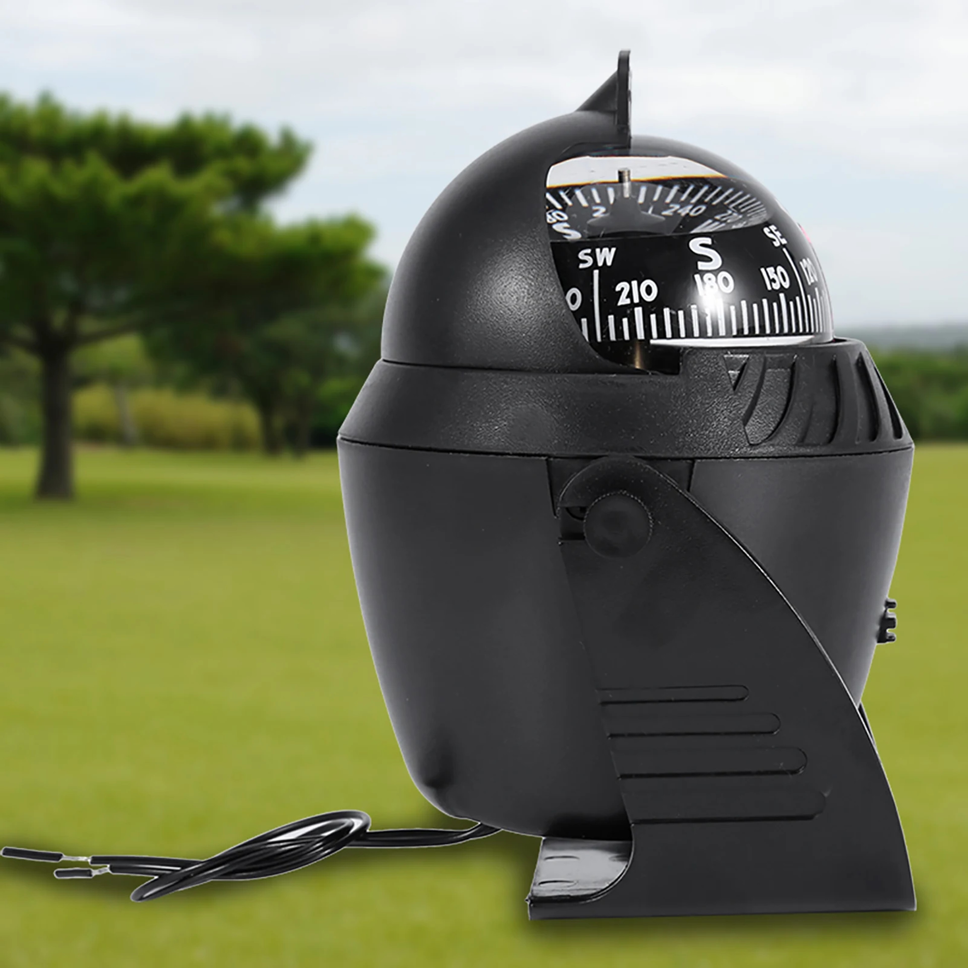 Pivoting Compass Navigation System  High Precision LED Light for Marine, Boat & Car – view 5