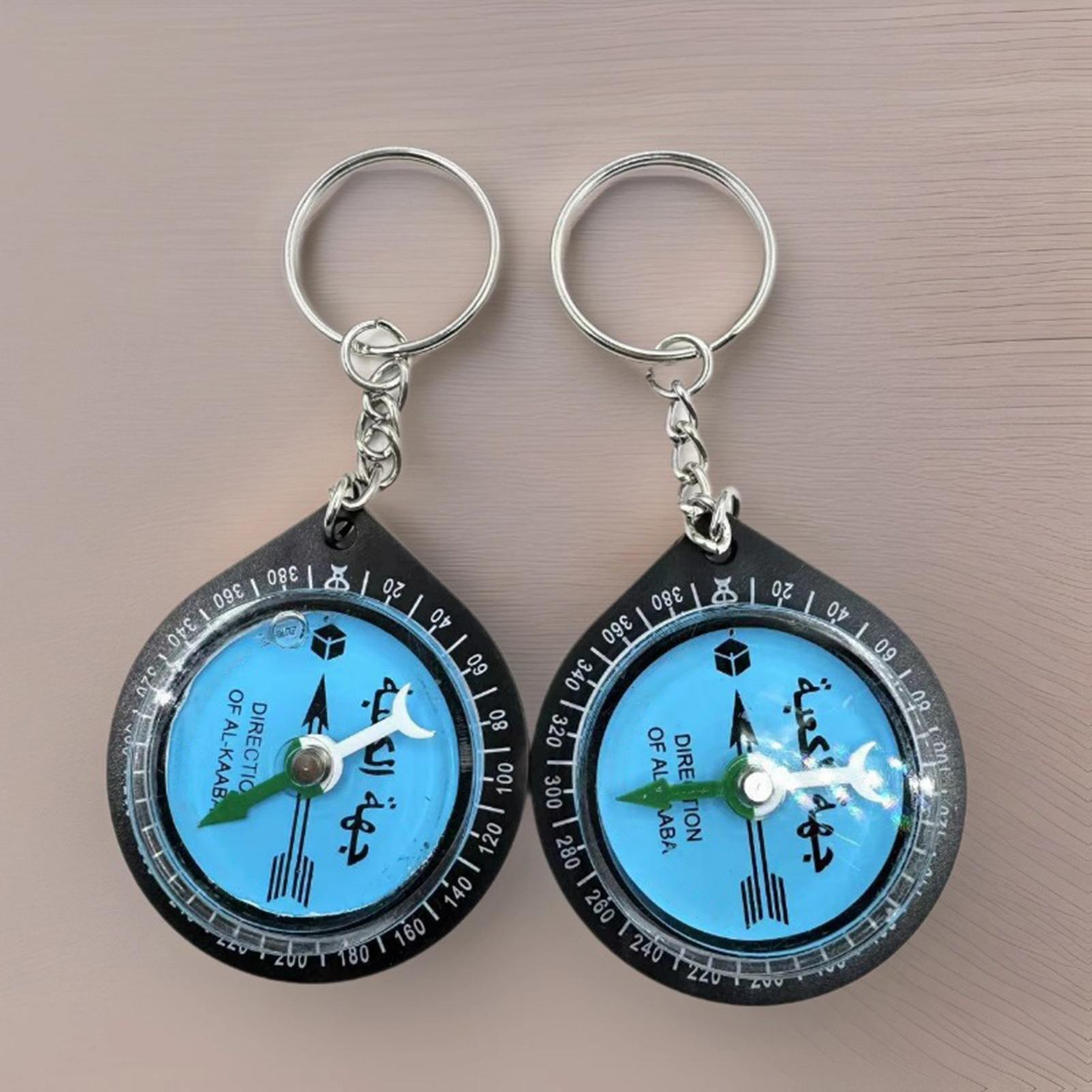 Camping Prayer Compass Keychain  Portable Directional Keychain For Outdoor Adventures  Eid Celebrat 4