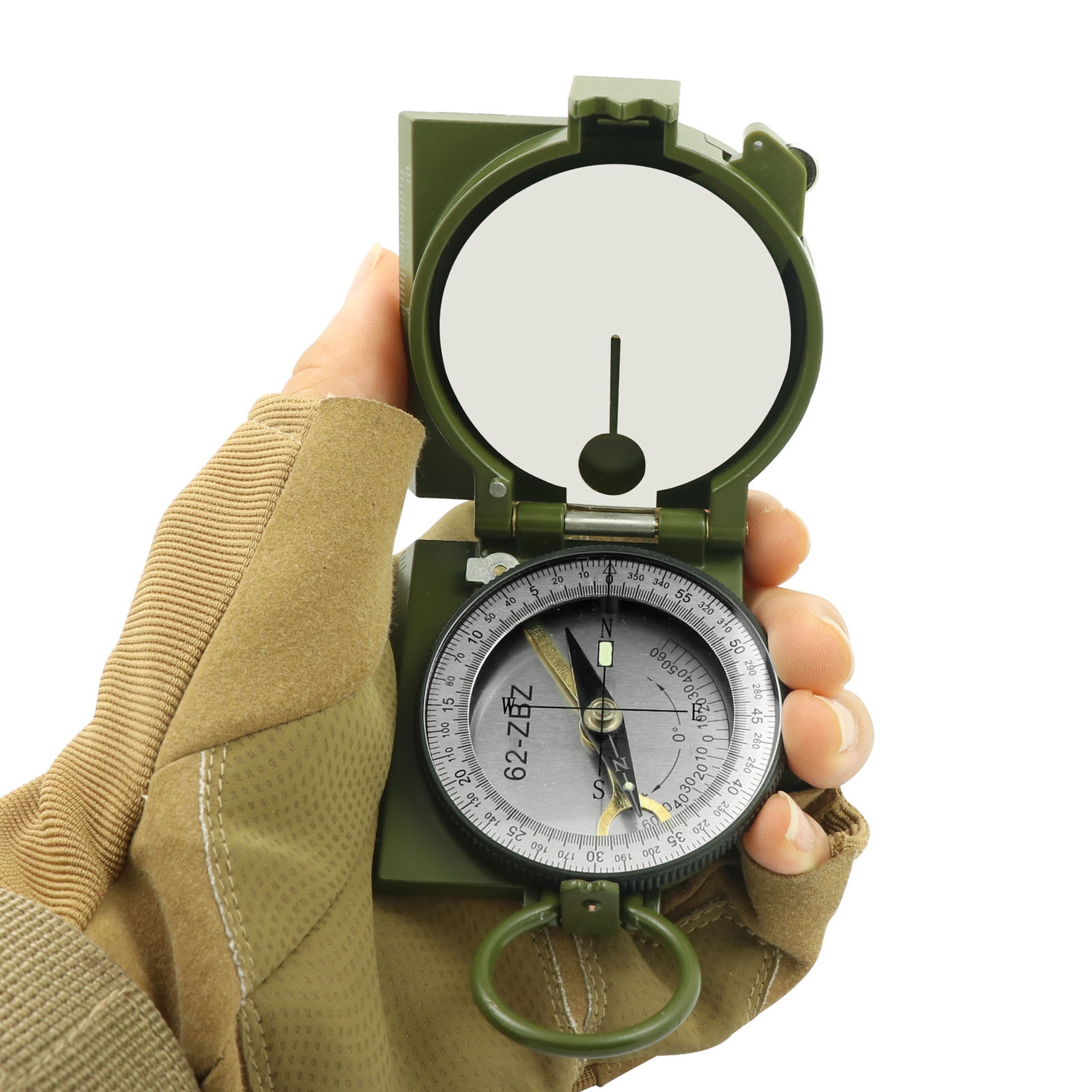 High-Precision Tactical Fluorescent Compass for Outdoor Adventures – view 4