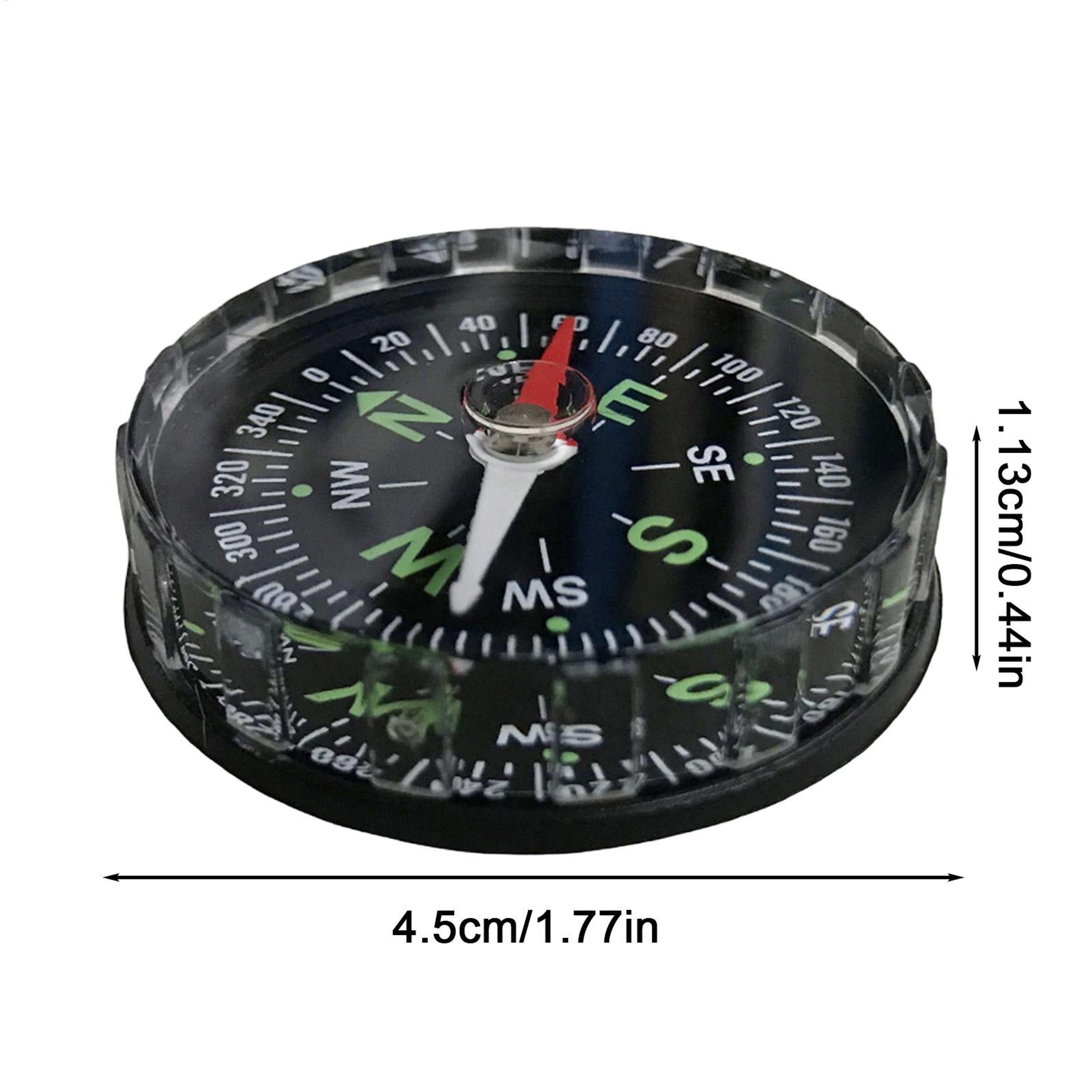 Waterproof Hiking Compass For Survival  Orienteering  Multifunctional Lensatic Navigation Tool 5