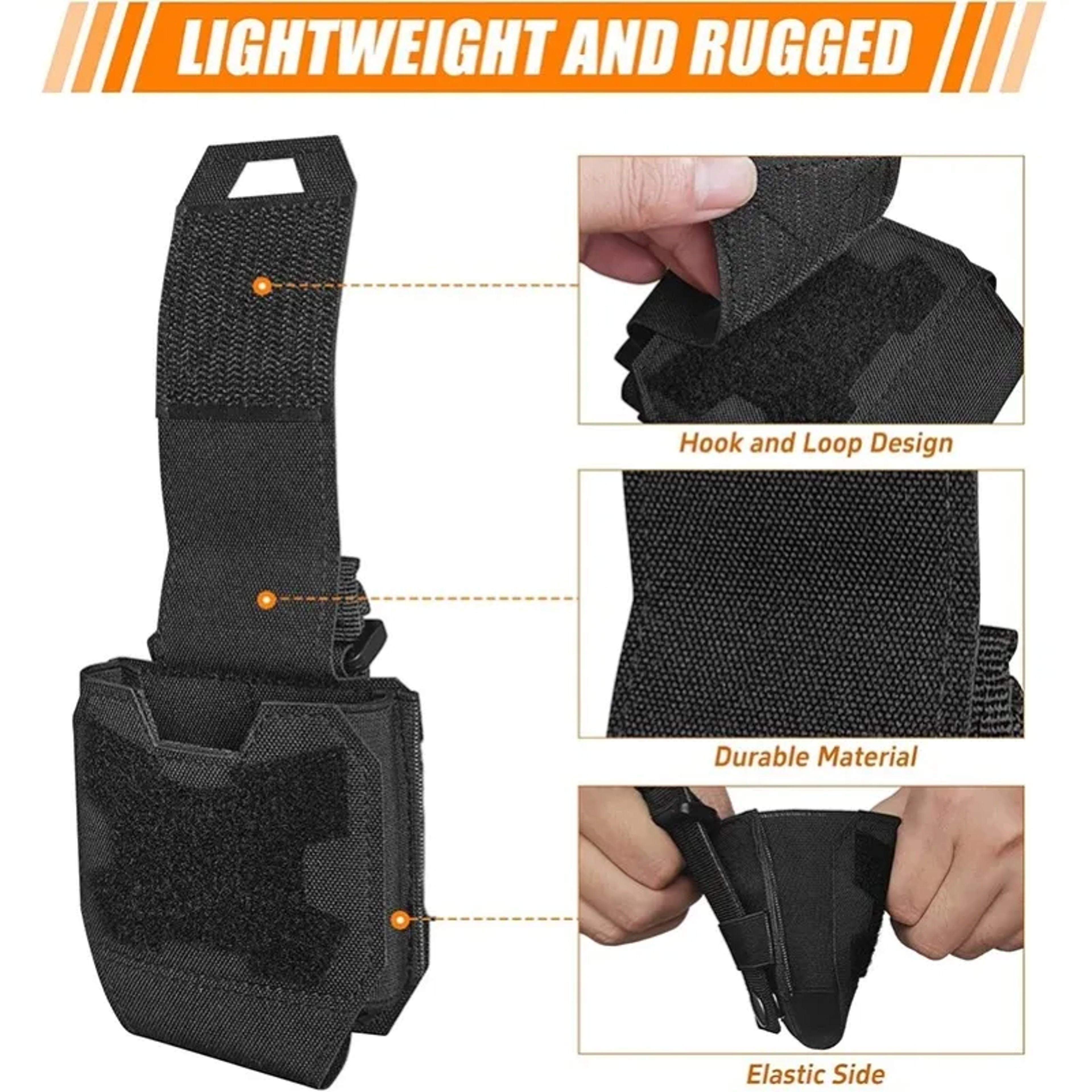 Tactical Handcuff Pouch Quick Release Molle Case For Duty Belts  Vests 4