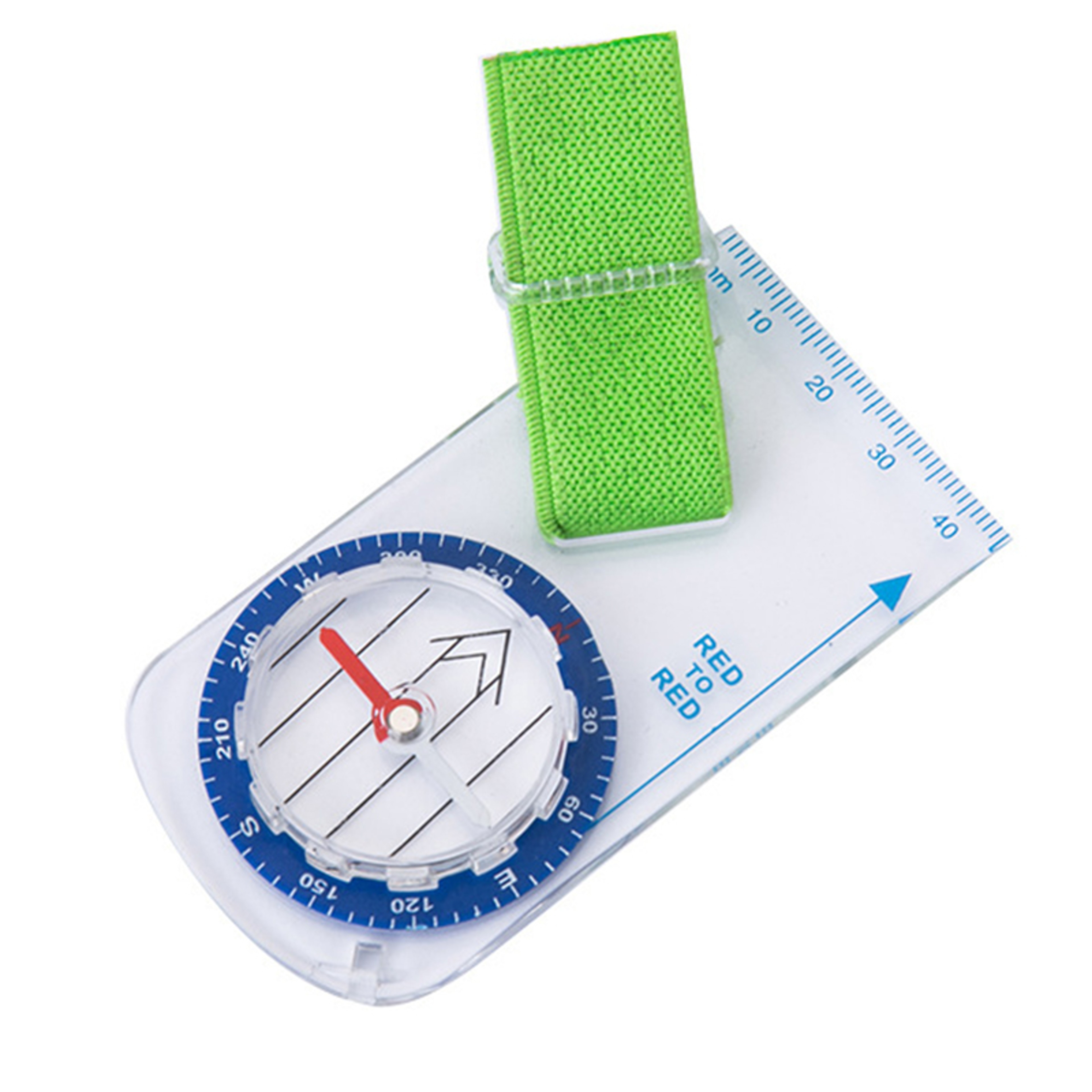 Professional Orienteering Compass  Accurate Map Scale Compass for Outdoor Adventures, Thumb Design, and Competition Rea – view 2
