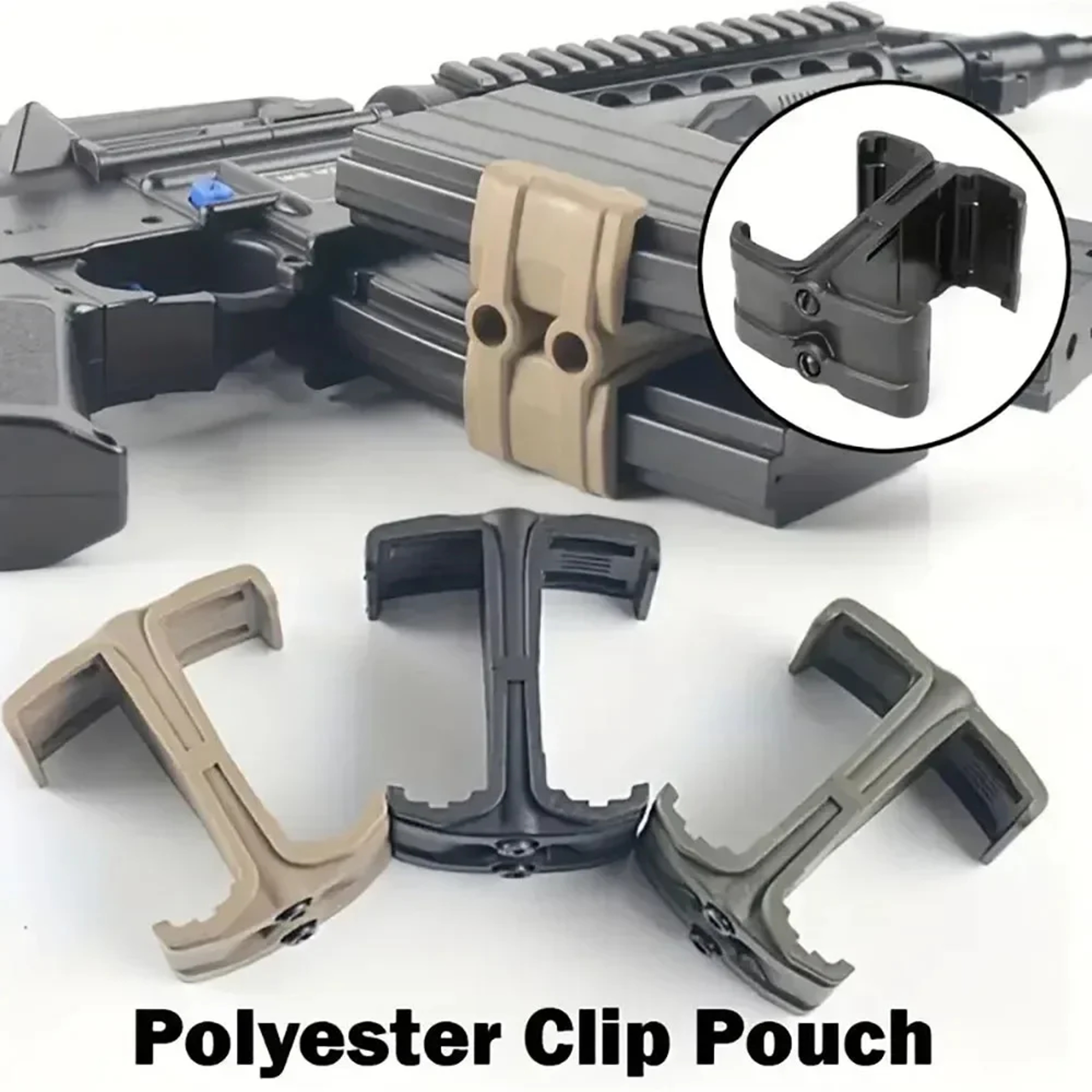 Universal Clip Rifle Dual Parallel Magazine for Airsoft Speed Loader Gun Accessories – view 2
