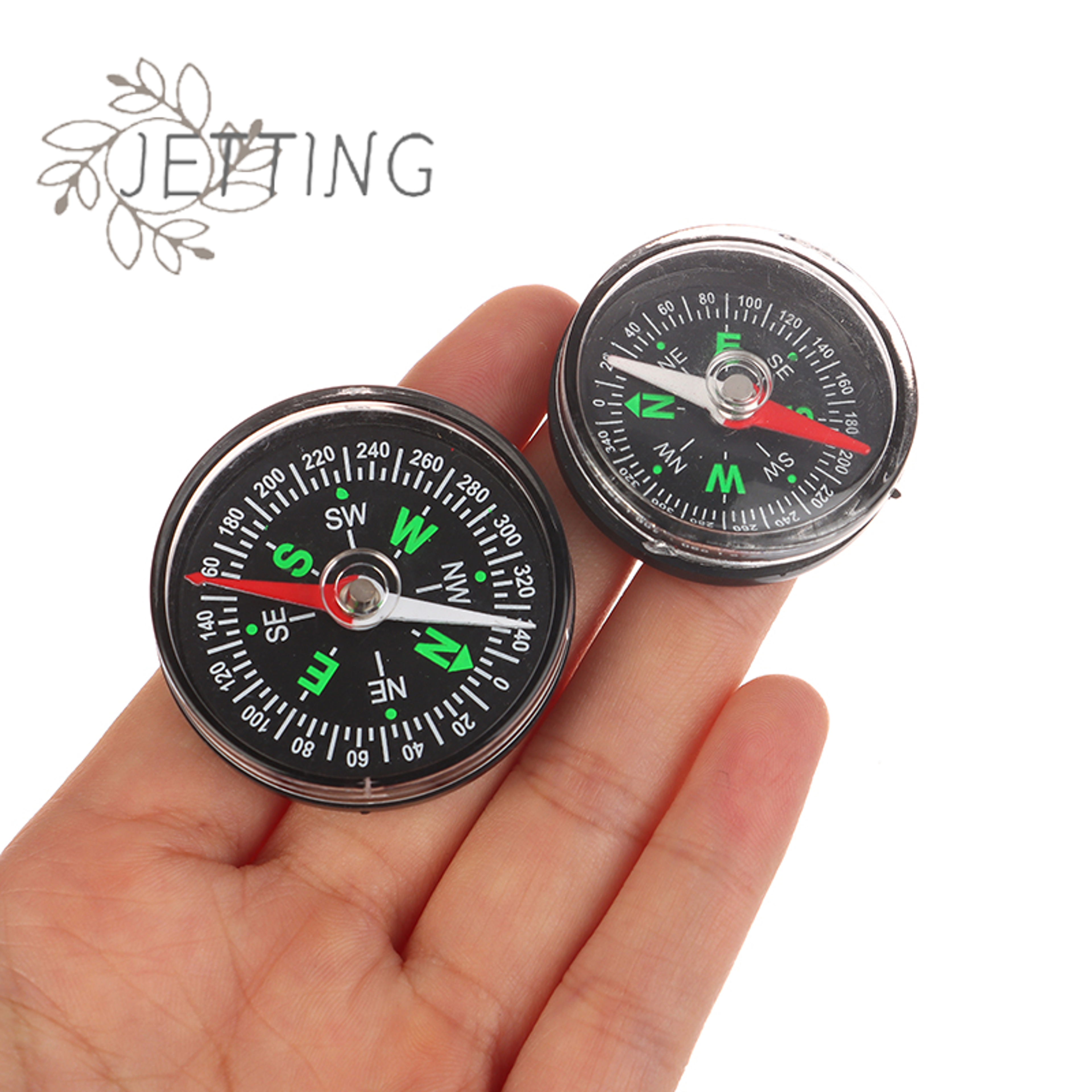 Handheld Compass for Camping and Outdoor Adventures  Durable ABS Pocket Compass for Navigation, Climbing, Riding, – view 3