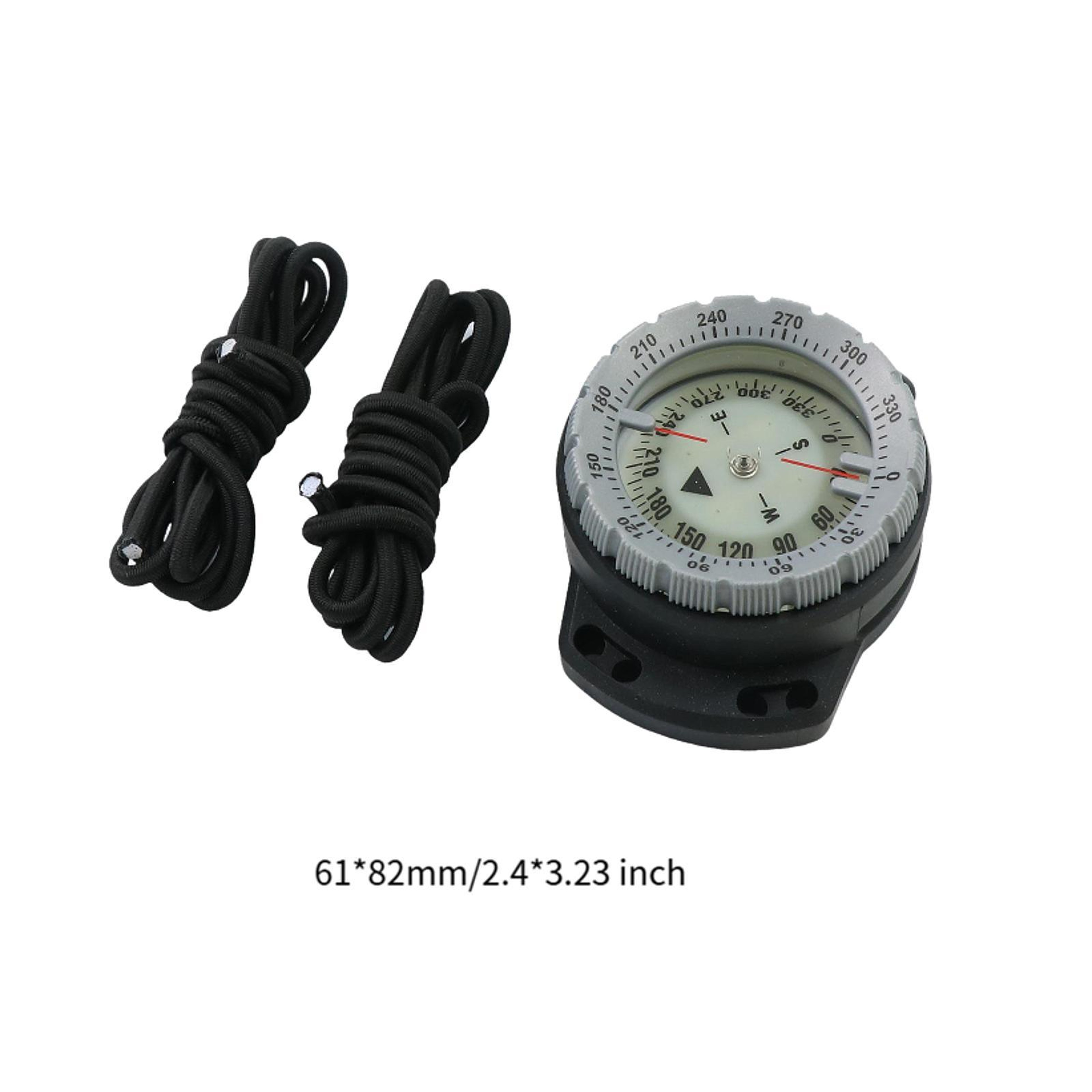 Waterproof Diving Compass with Elastic Ropes & Luminous Features for Outdoor Survival – view 6