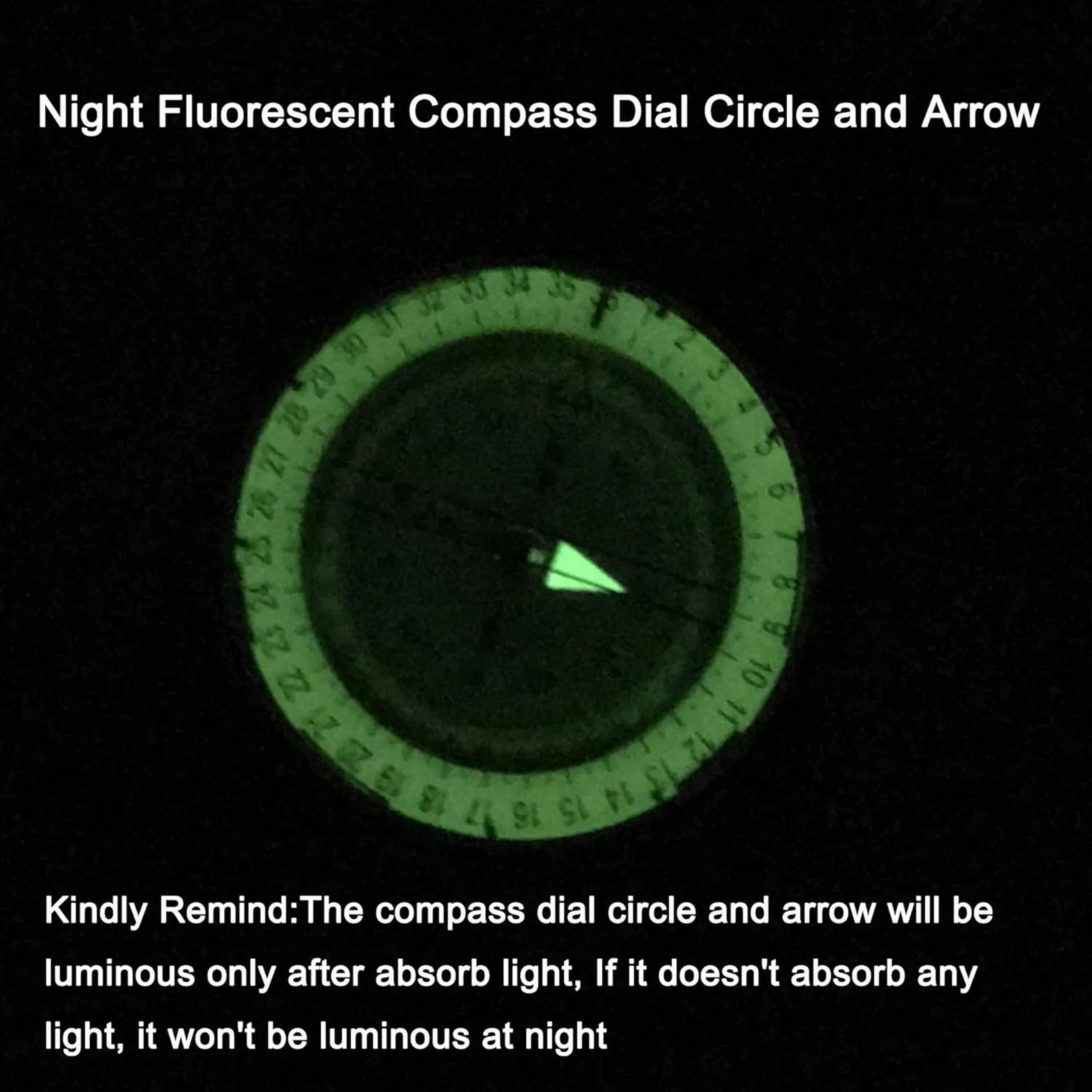 Multifunctional Tactical Military Compass | Waterproof & Impact-Resistant Lensatic Compass for Hiking & Survival – view 6