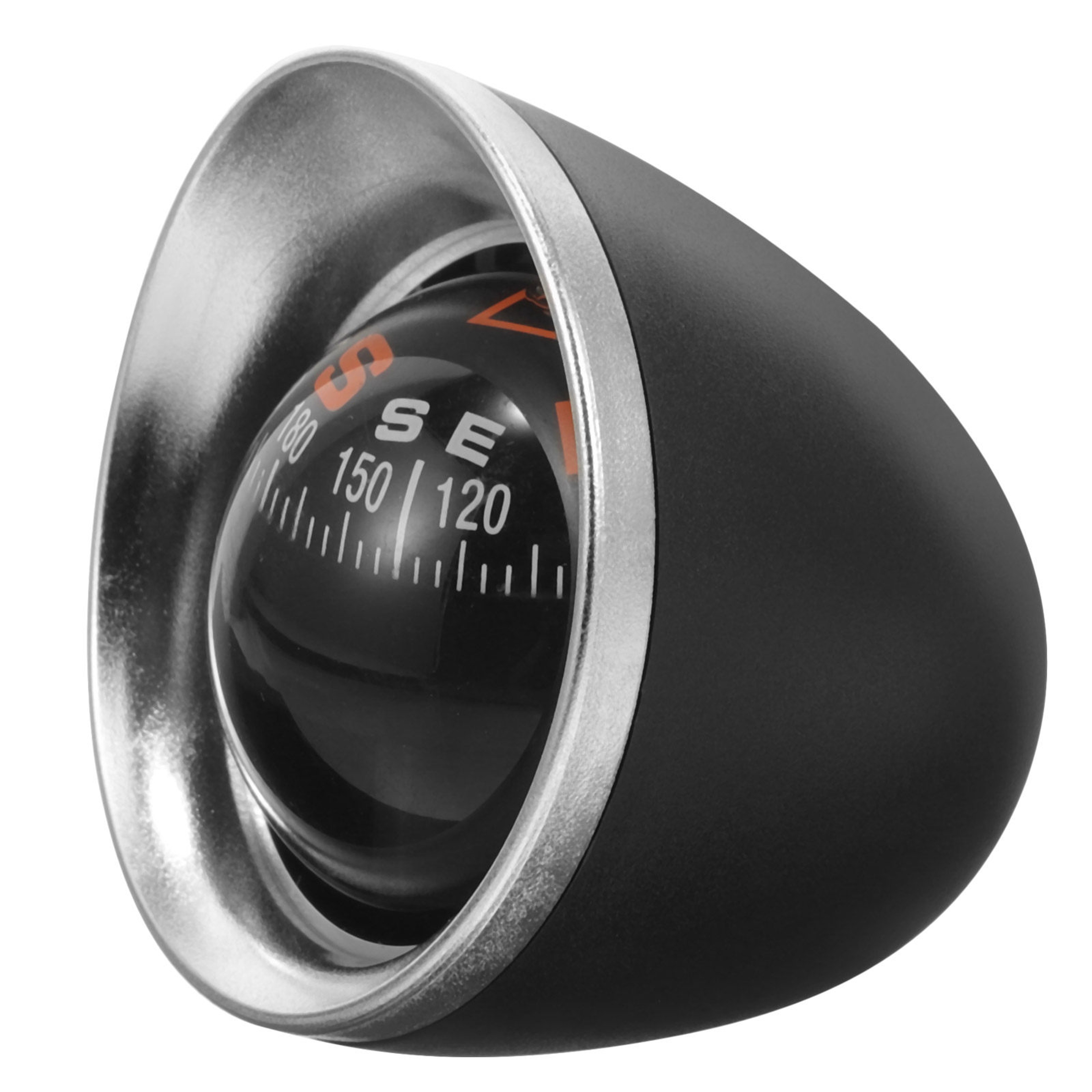 Mini Car Compass Dashboard Mount ABS Acrylic Direction Finder for Auto and Boat Navigation – view 2