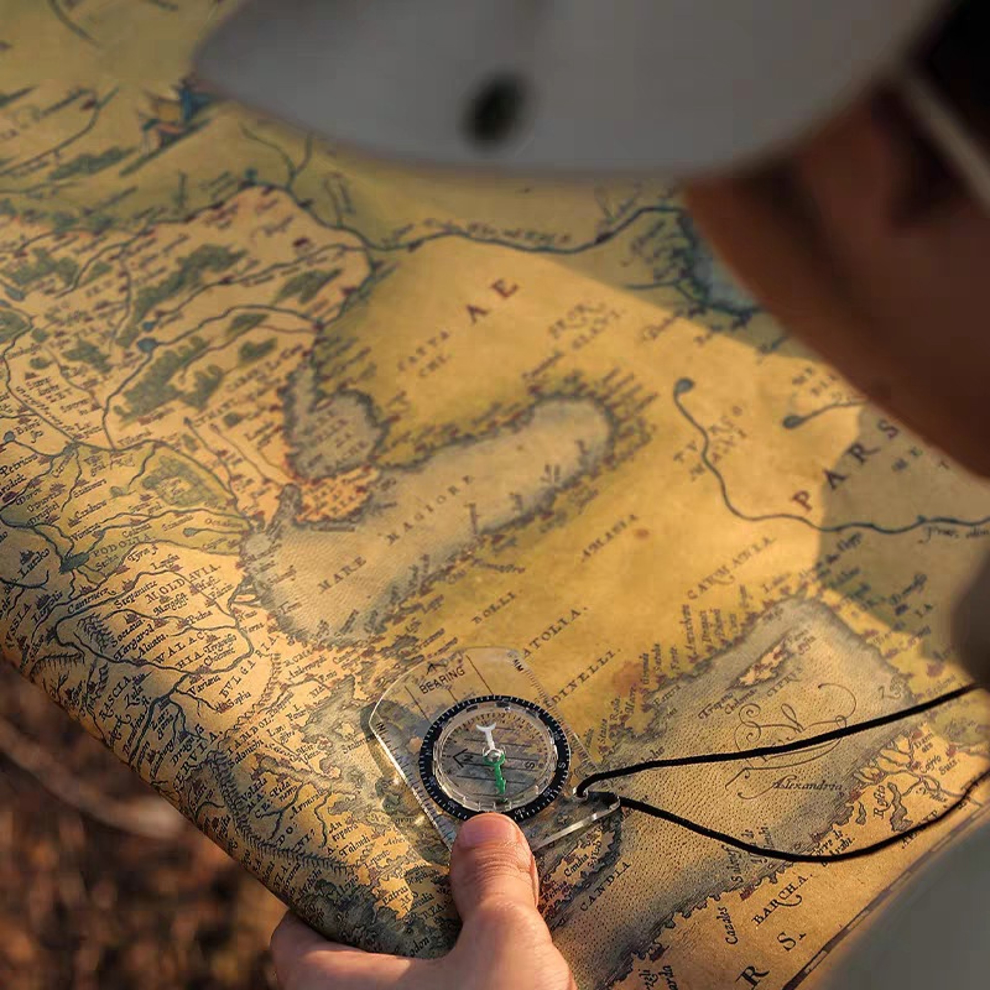 Orienteering Compass Set  Map Compass for Hiking, Camping & Kids' Adventure – view 5