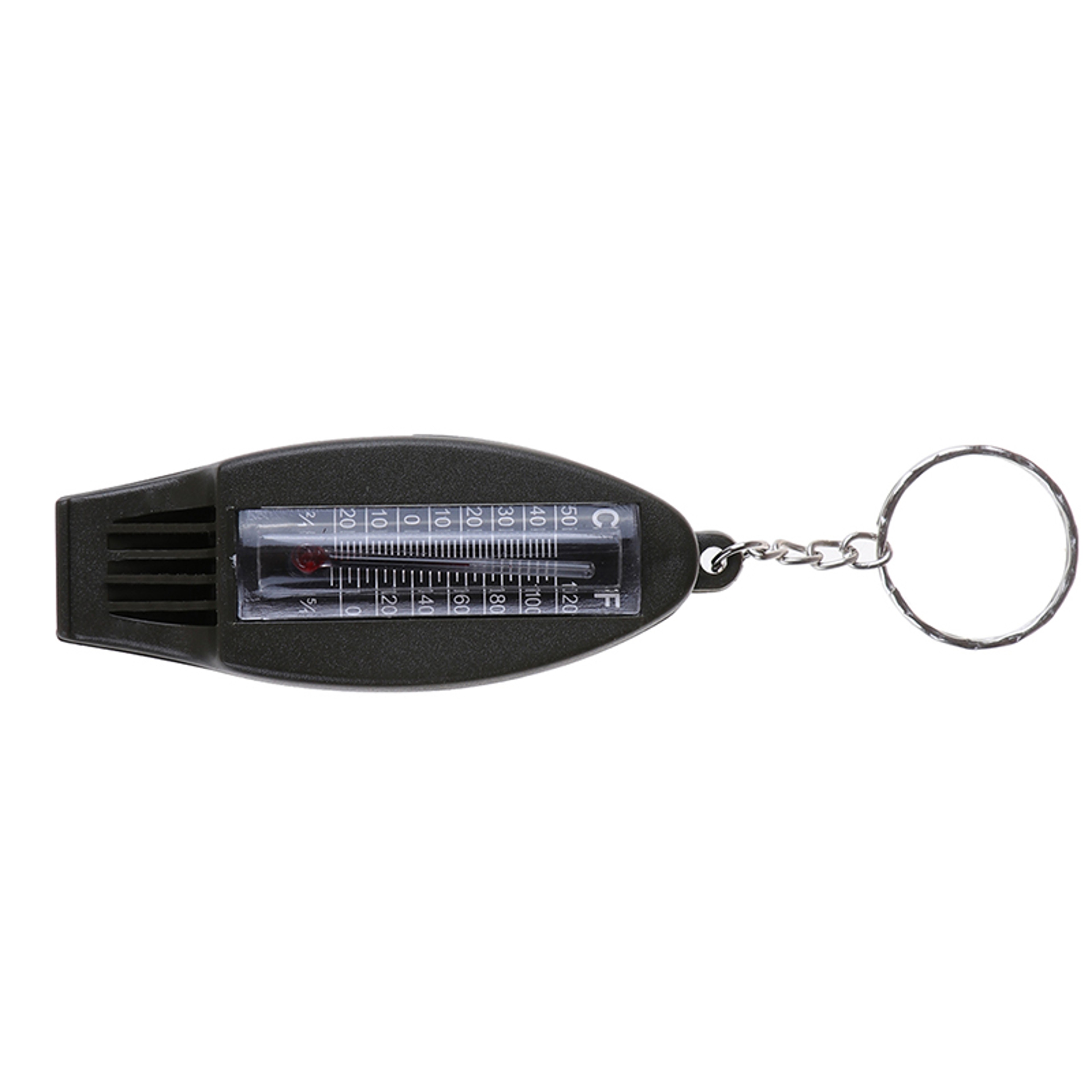 Mini Survival Tool Keychain – Whistle, Compass, Magnifier, Thermometer Portable EDC for Camping & Hiking – view 7