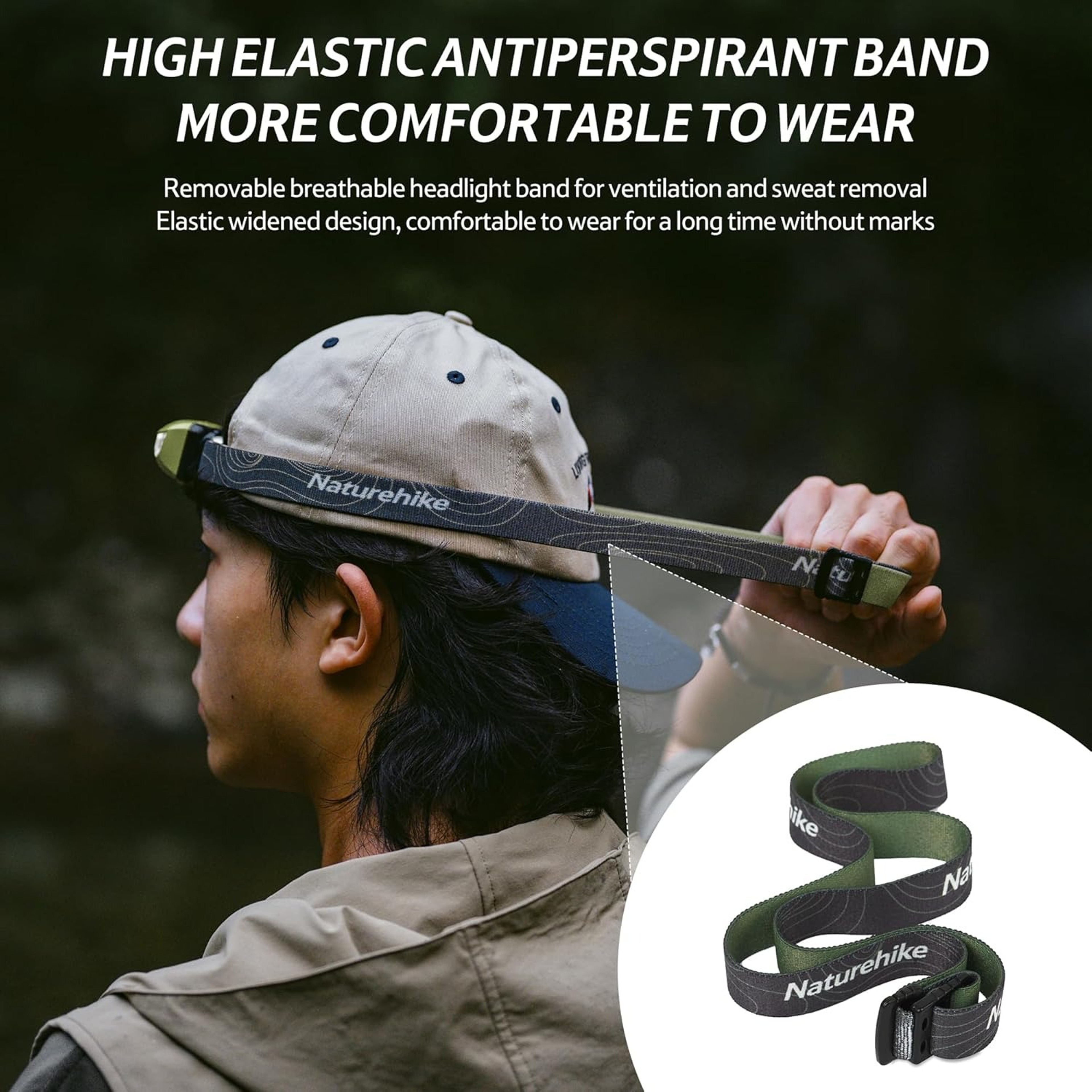 Portable Waterproof Flashlight SOS Emergency Light For Night Fishing  Camping Headlight 5