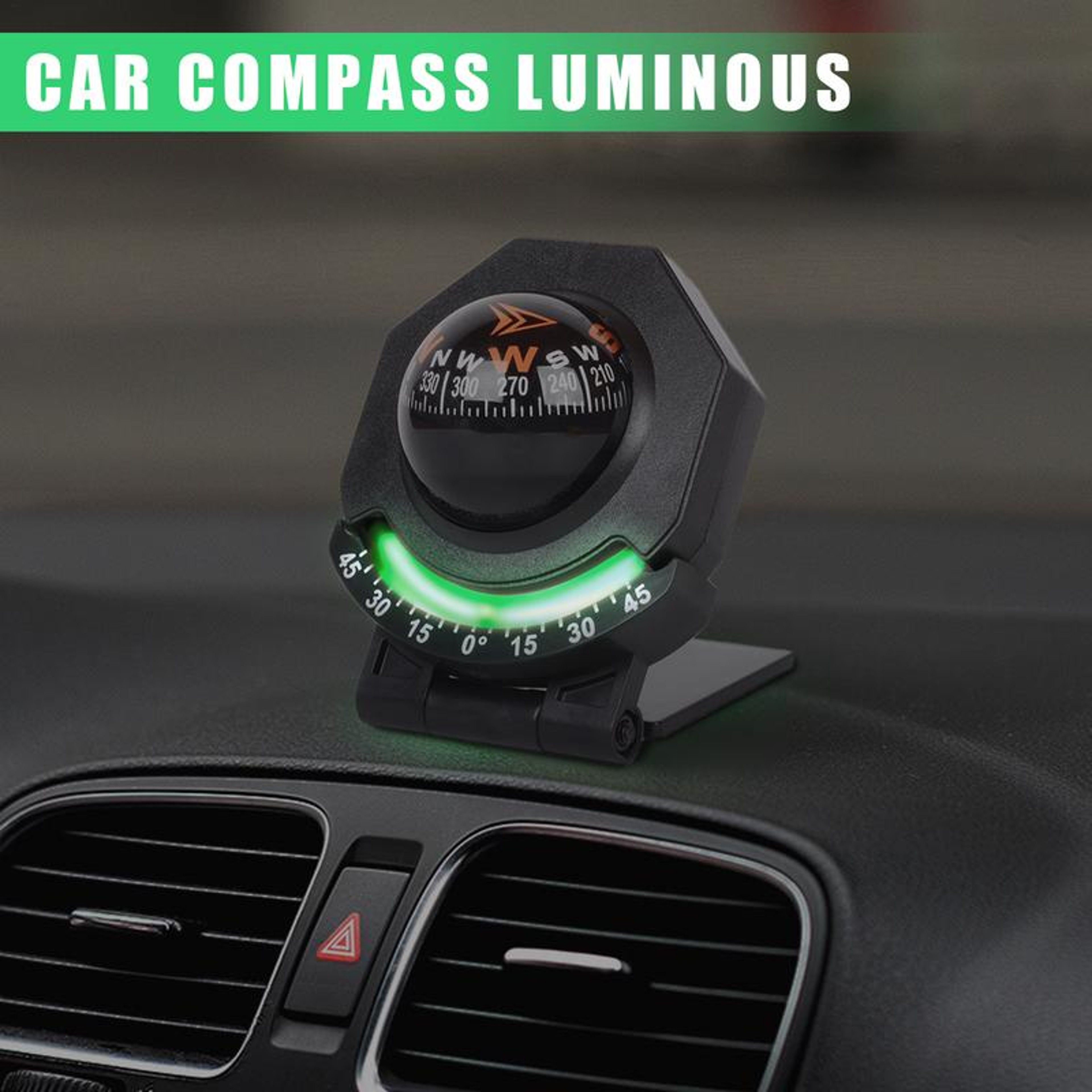 Foldable Car Mount Compass Ball High Precision Navigation Compass For Vehicle And Boat 1