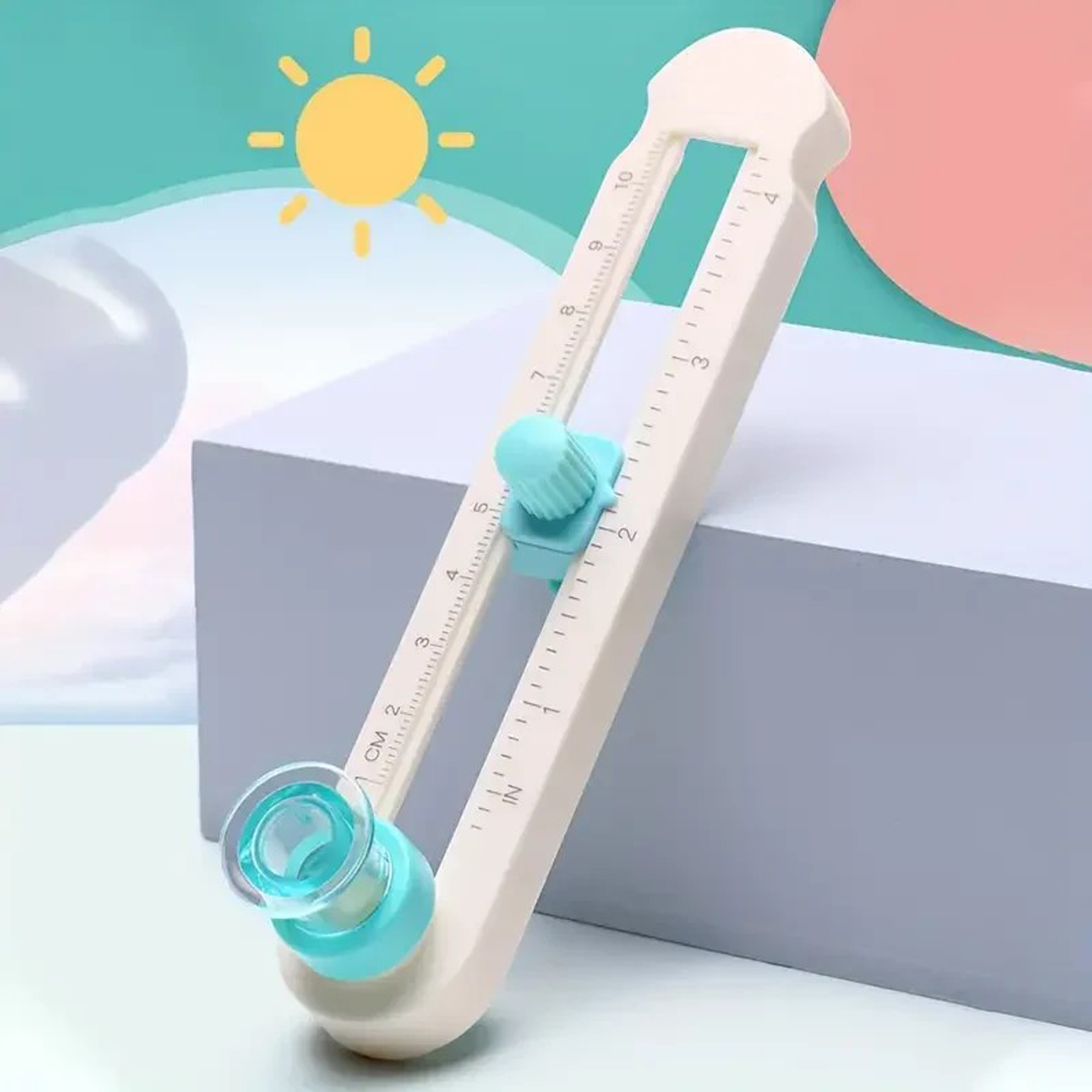 Adjustable Circle Cutter Tool For Precision Crafting And Scrapbooking Designs 0