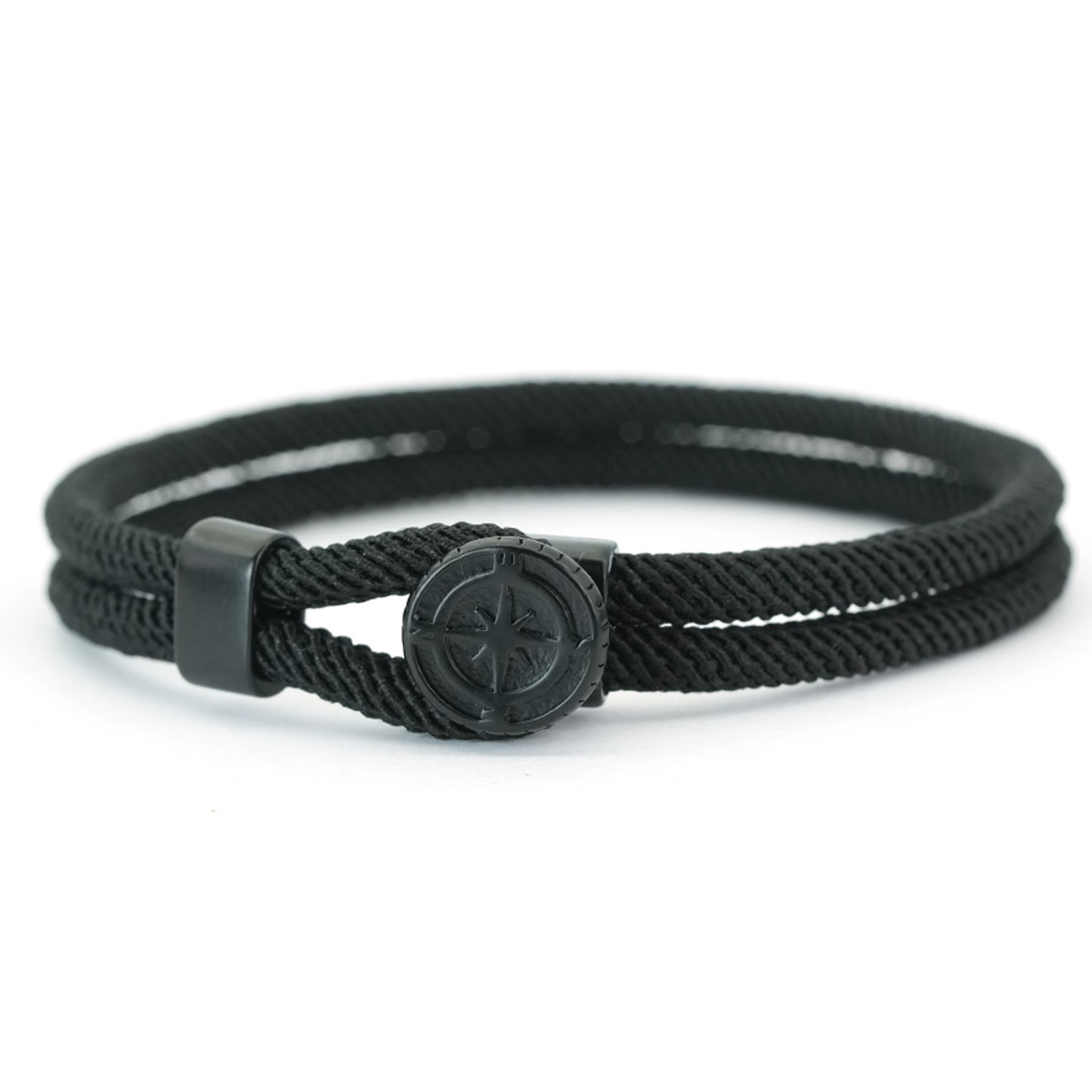 Men Nautical Compass Rope Bracelet Outdoor Survival Wristband – view 12