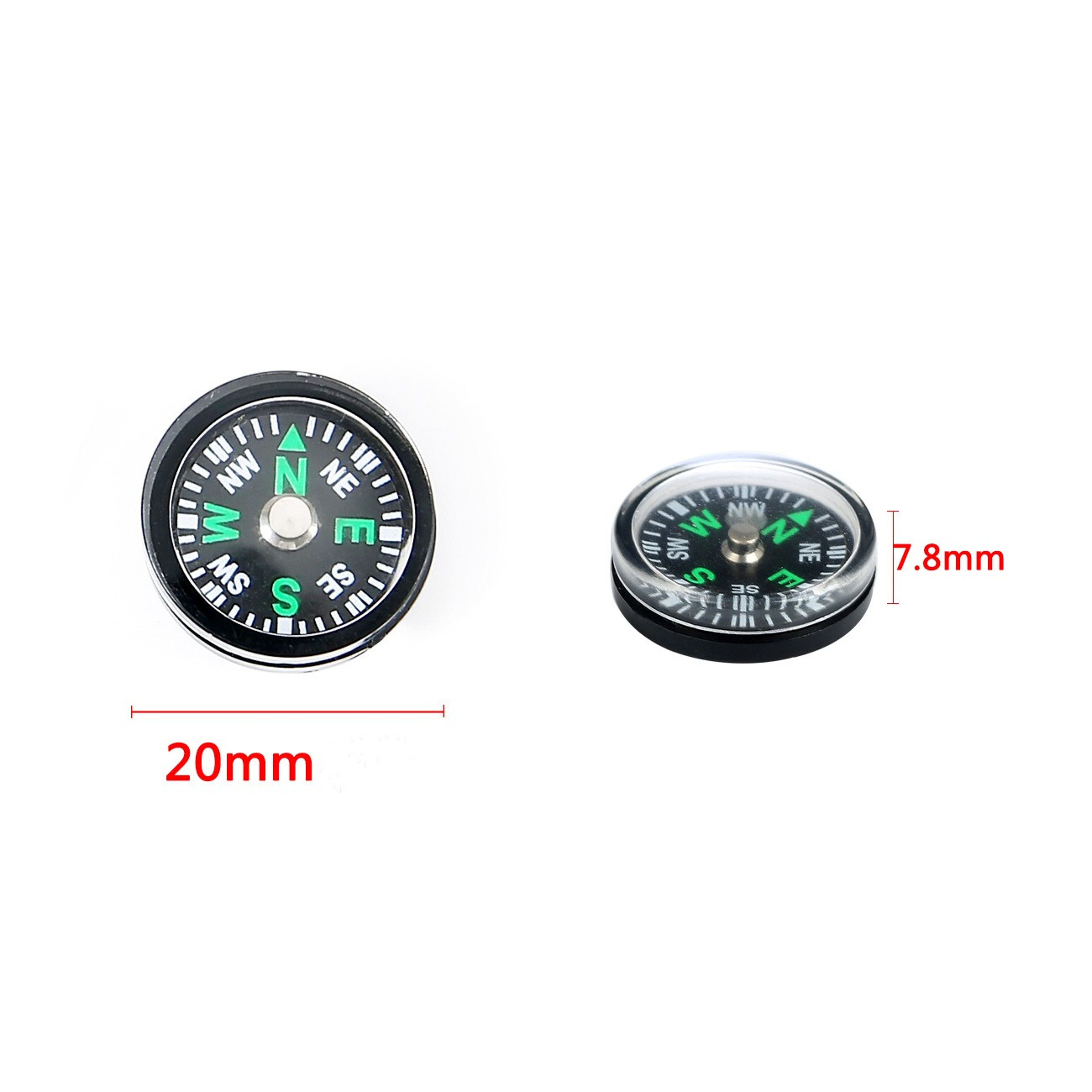 Portable Mini Compass for Hiking and Camping Navigation Tool – view 4