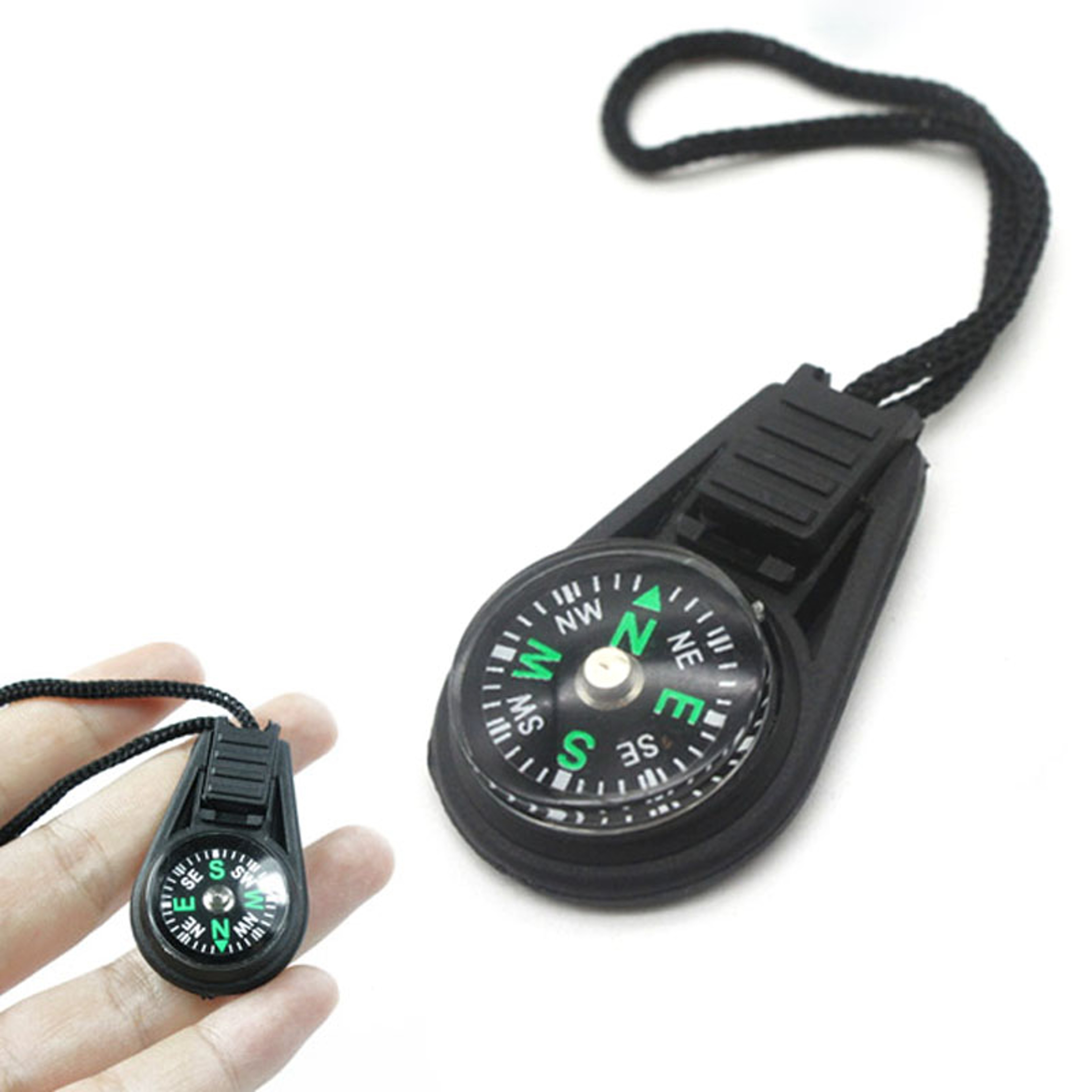Compact Mini Compass Survival Keychain for Camping Hiking and Outdoor Navigation – view 7