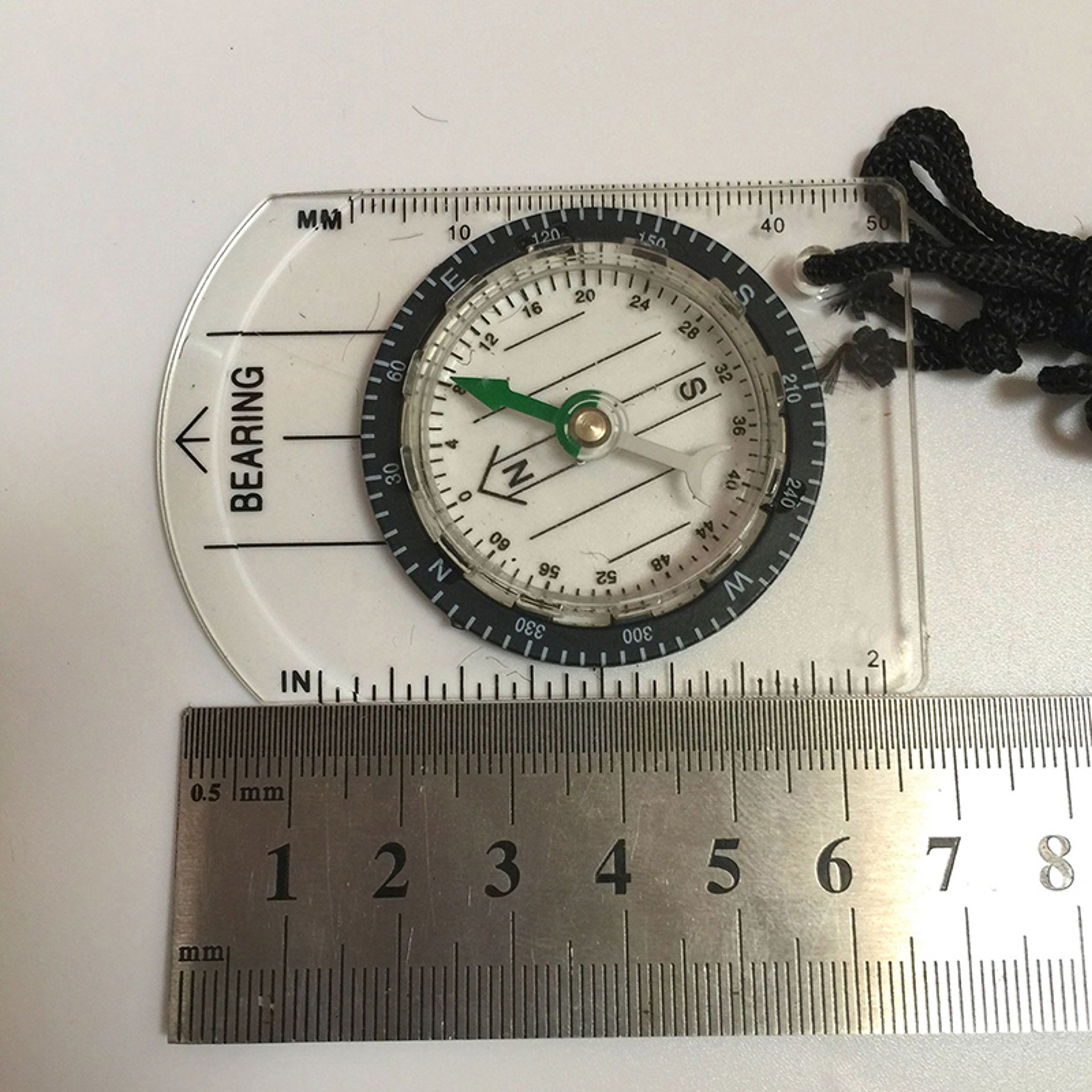 Compact Hiking Compass Navigation Tool Lightweight Survival Map Compass for Outdoor Adventure – view 4