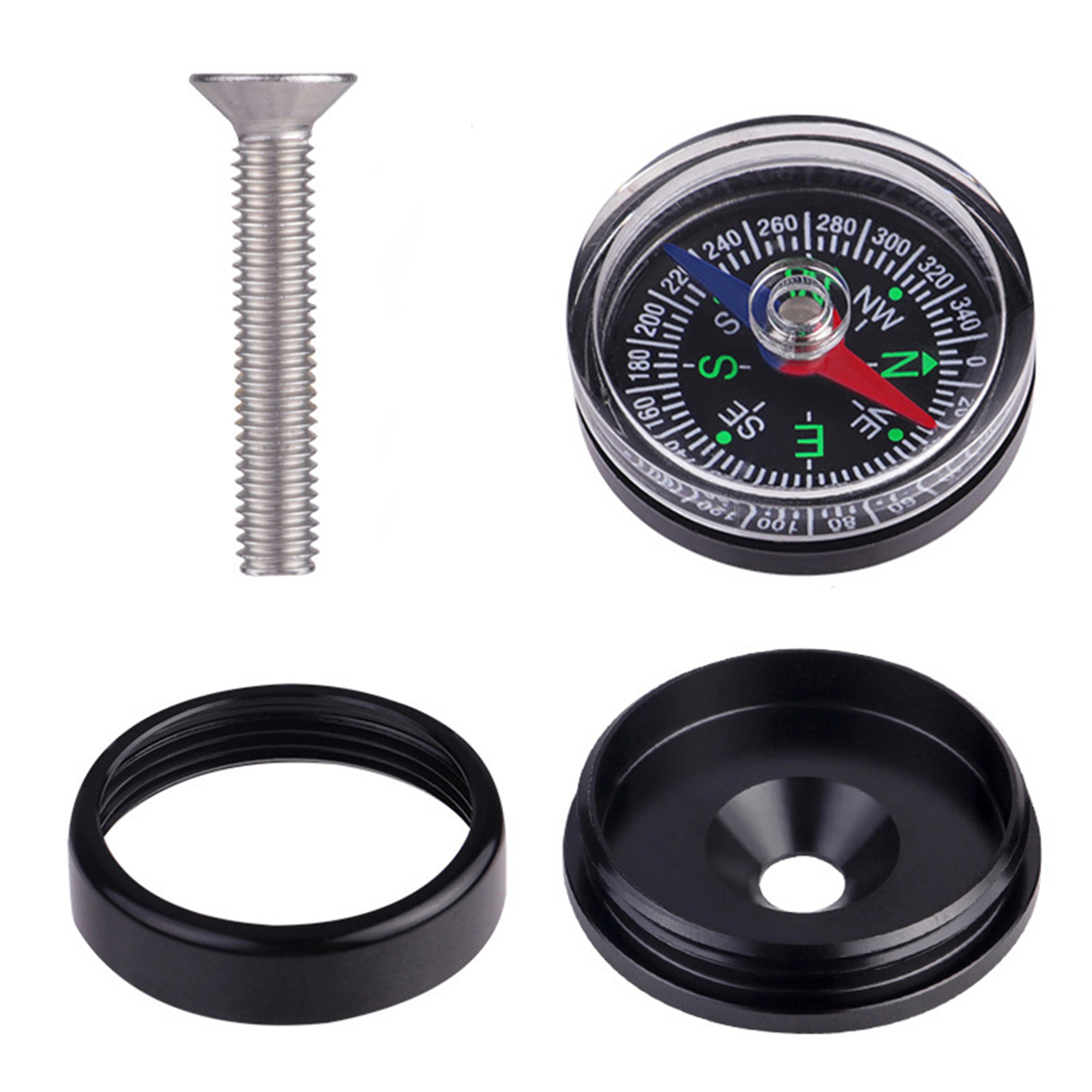 Bike Handlebar Compass Waterproof Navigation Tool for Cycling and Hiking – view 7