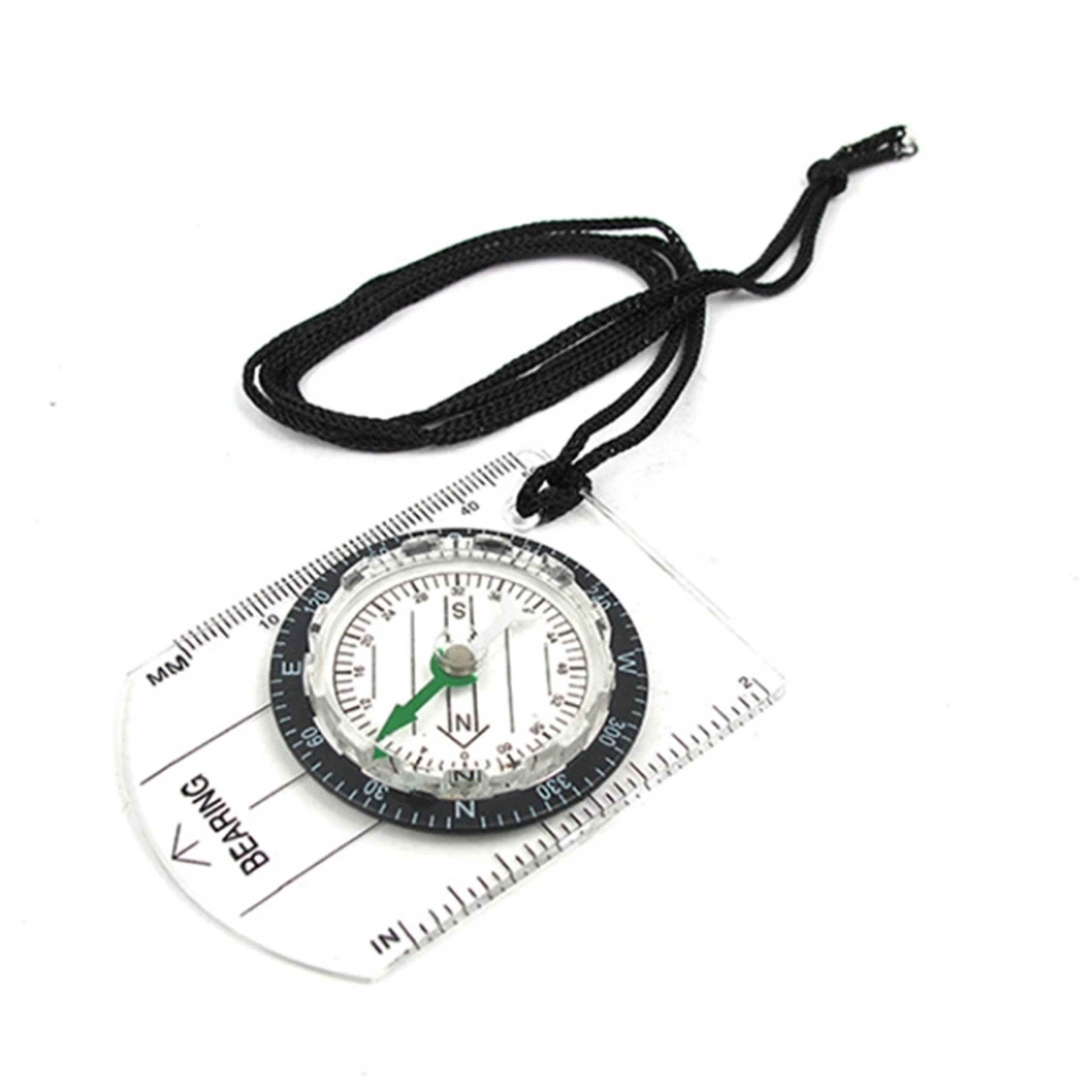 Transparent Camping Compass for Hiking Navigation and Map Reading Tool – view 4