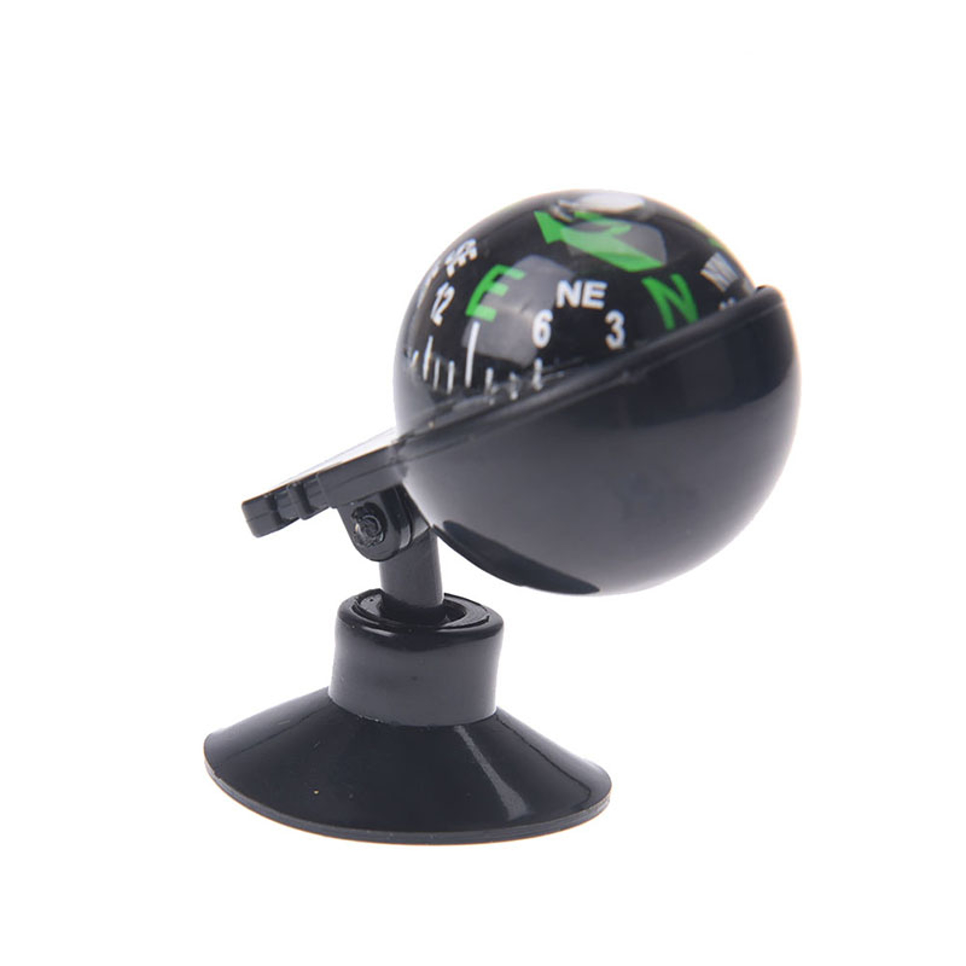 High-Precision Rotating Car Compass Waterproof Dashboard Navigation Ball with Suction Mount – view 6