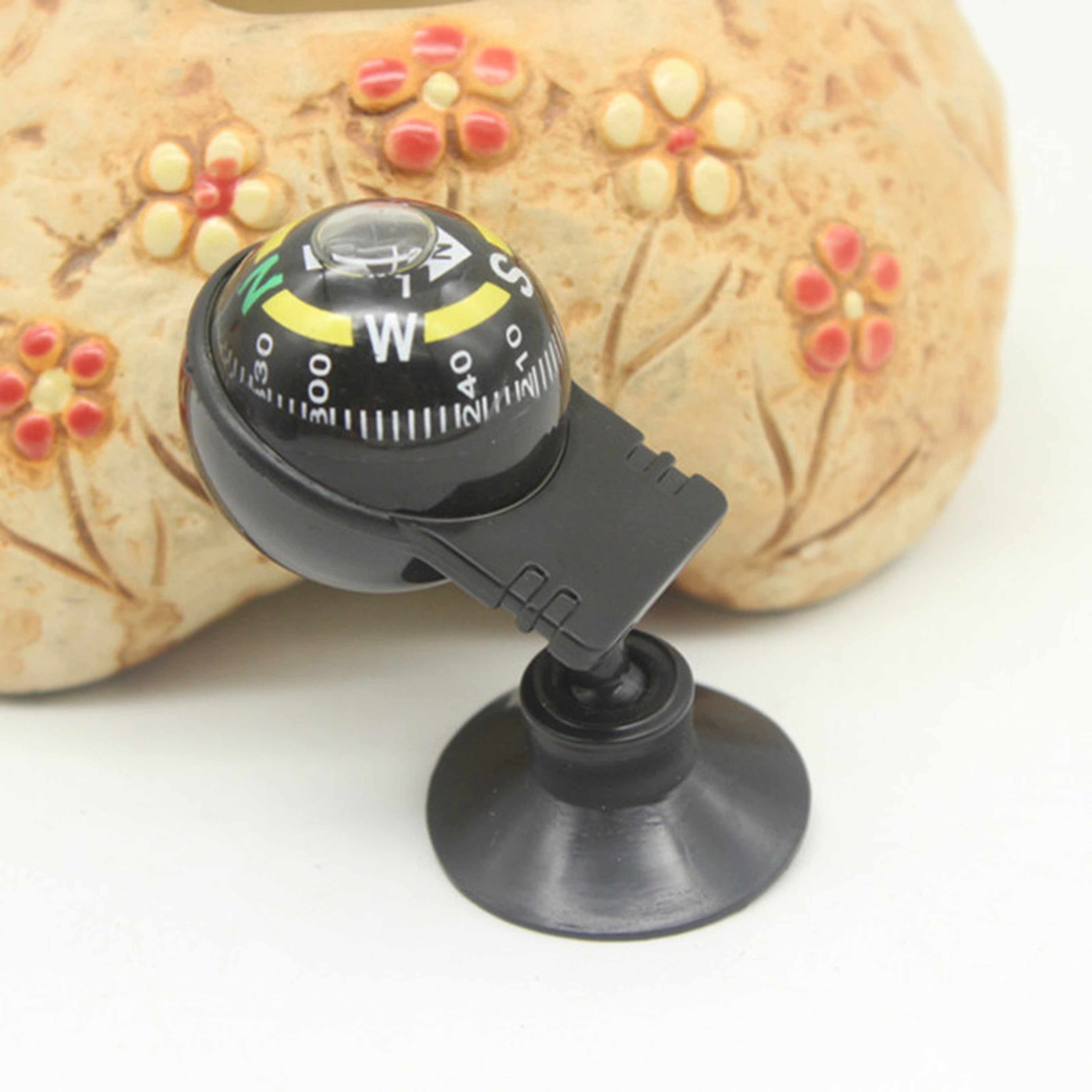 Waterproof Car Compass Ball with Suction Cup Dashboard Navigation Tool – view 4