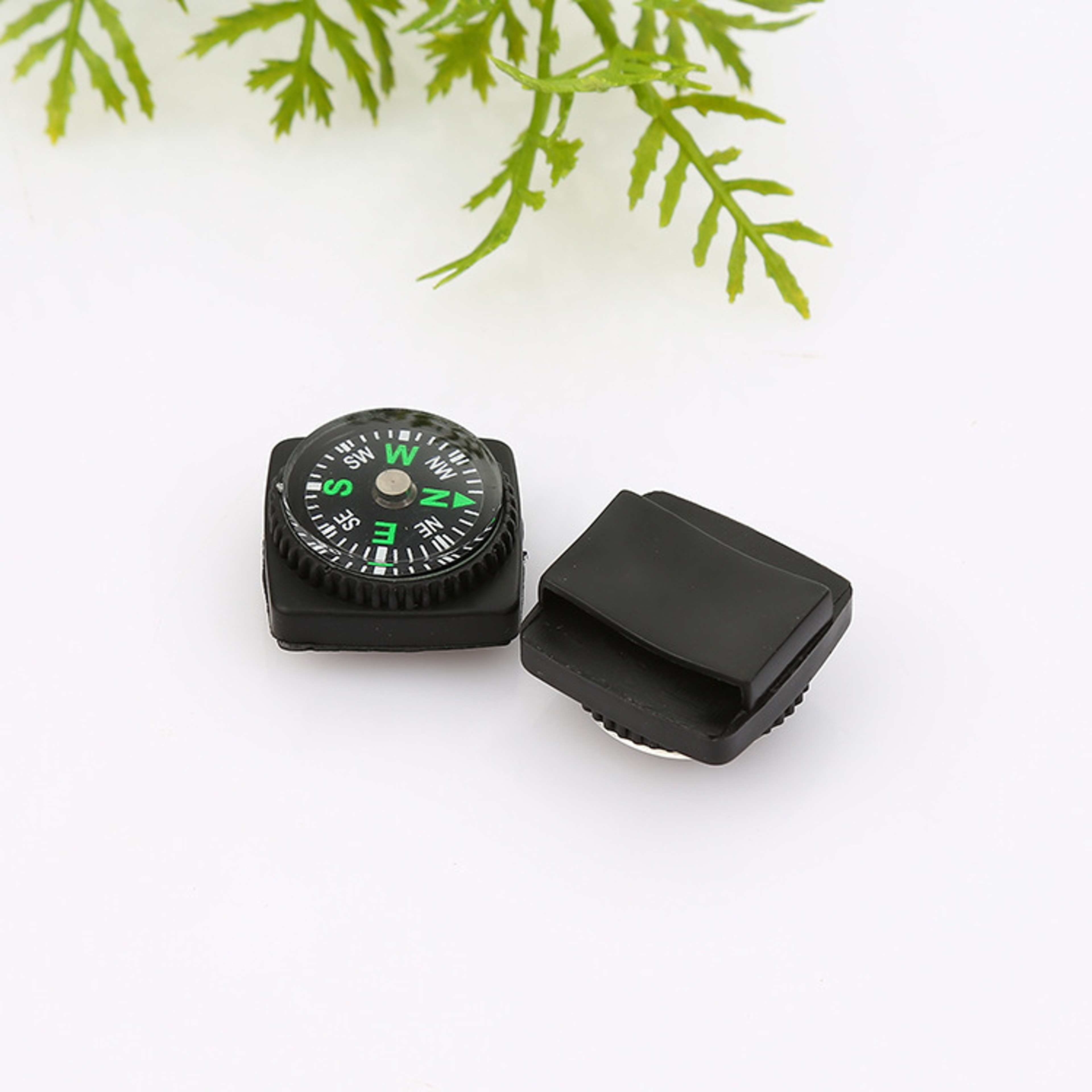 Mini Survival Compass Watch Strap Clip For Hiking Camping Navigation Gear 3