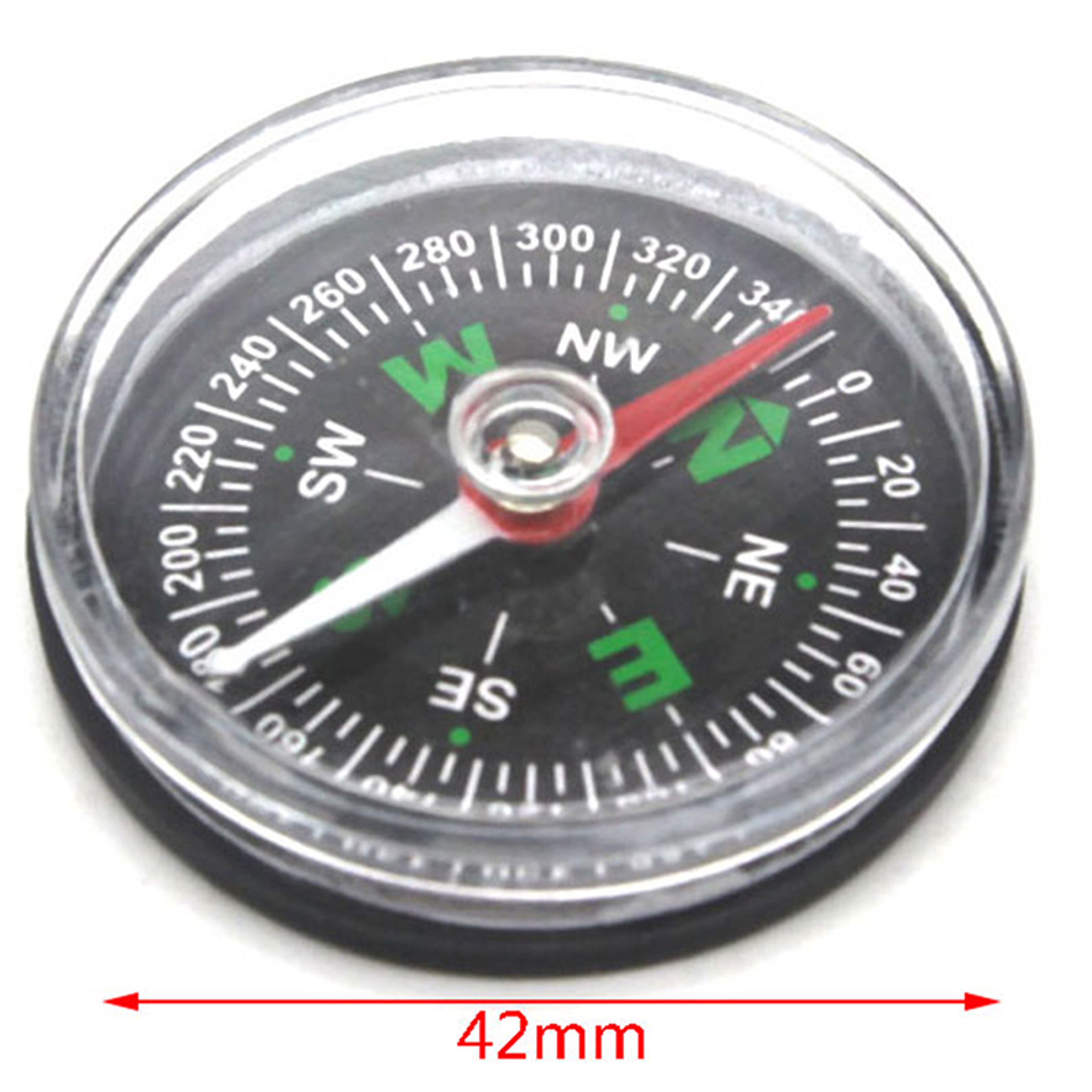 Portable Mini Survival Compass Keychain Precision Navigation Tool for Hiking Camping Outdoor Gear – view 6