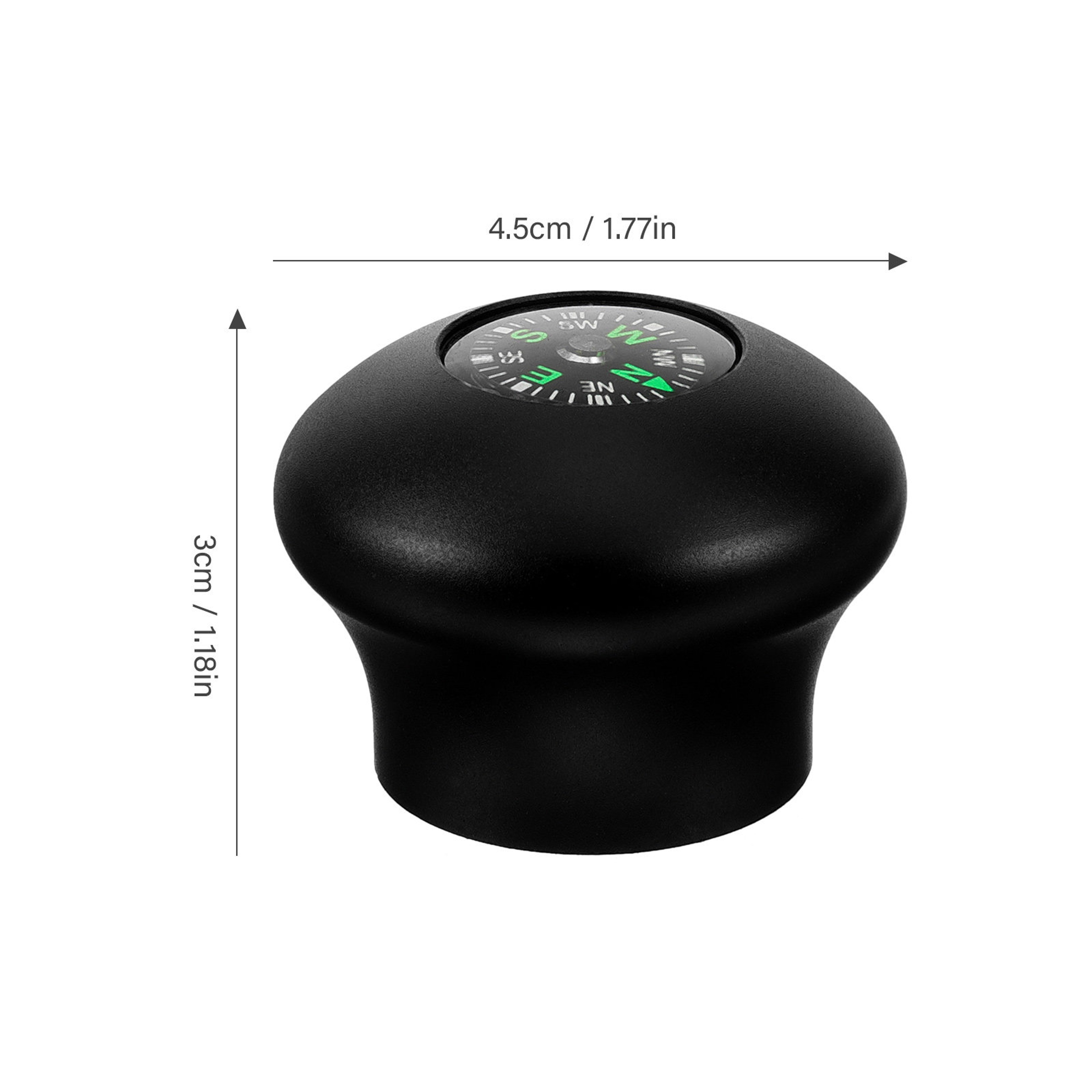 Multi-Functional Hiking Pole Compass Grip Outdoor Navigation Tool – view 6